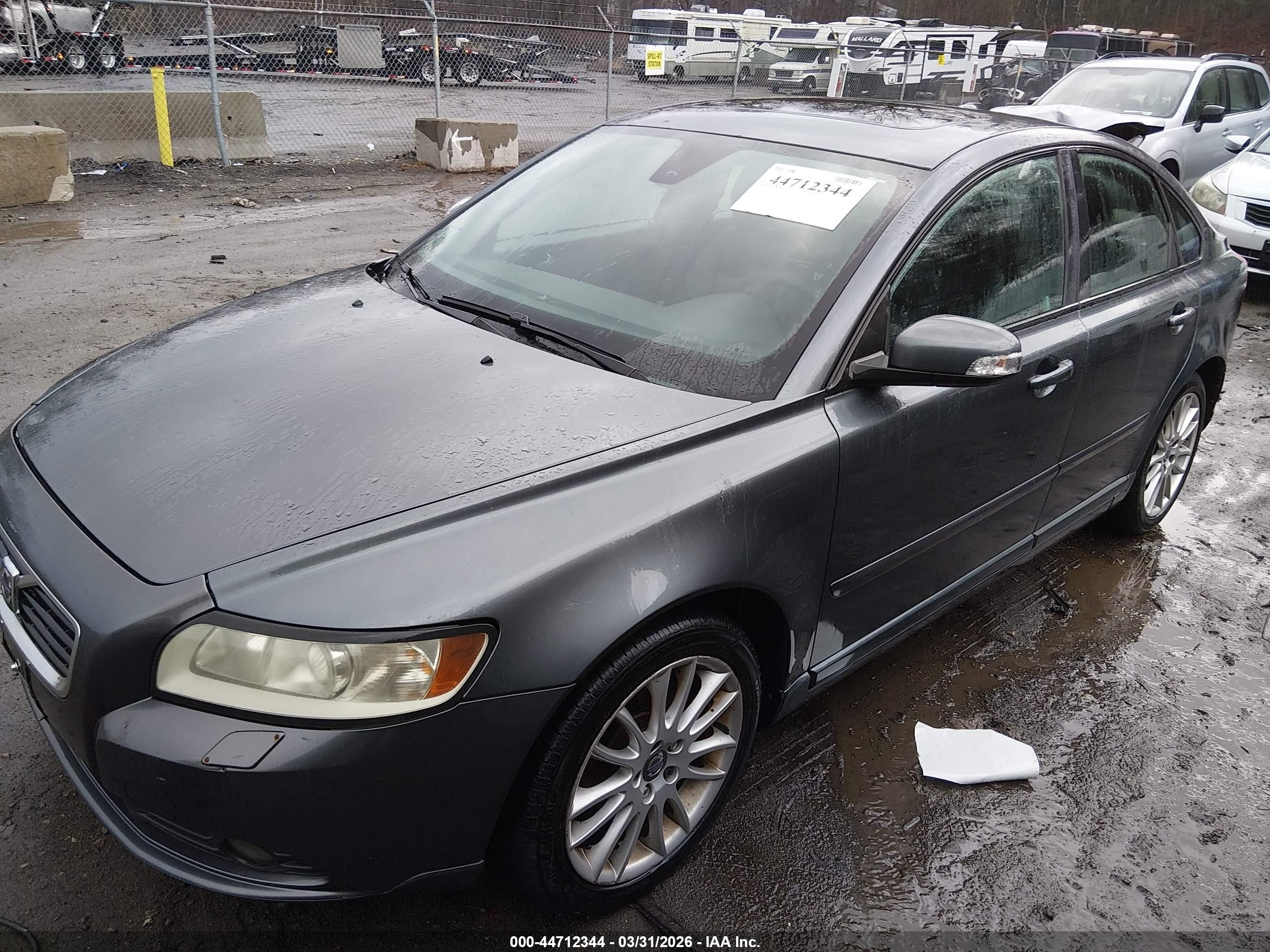 2010 Volvo S40 2.4i Gray vin: YV1390MS1A2504572