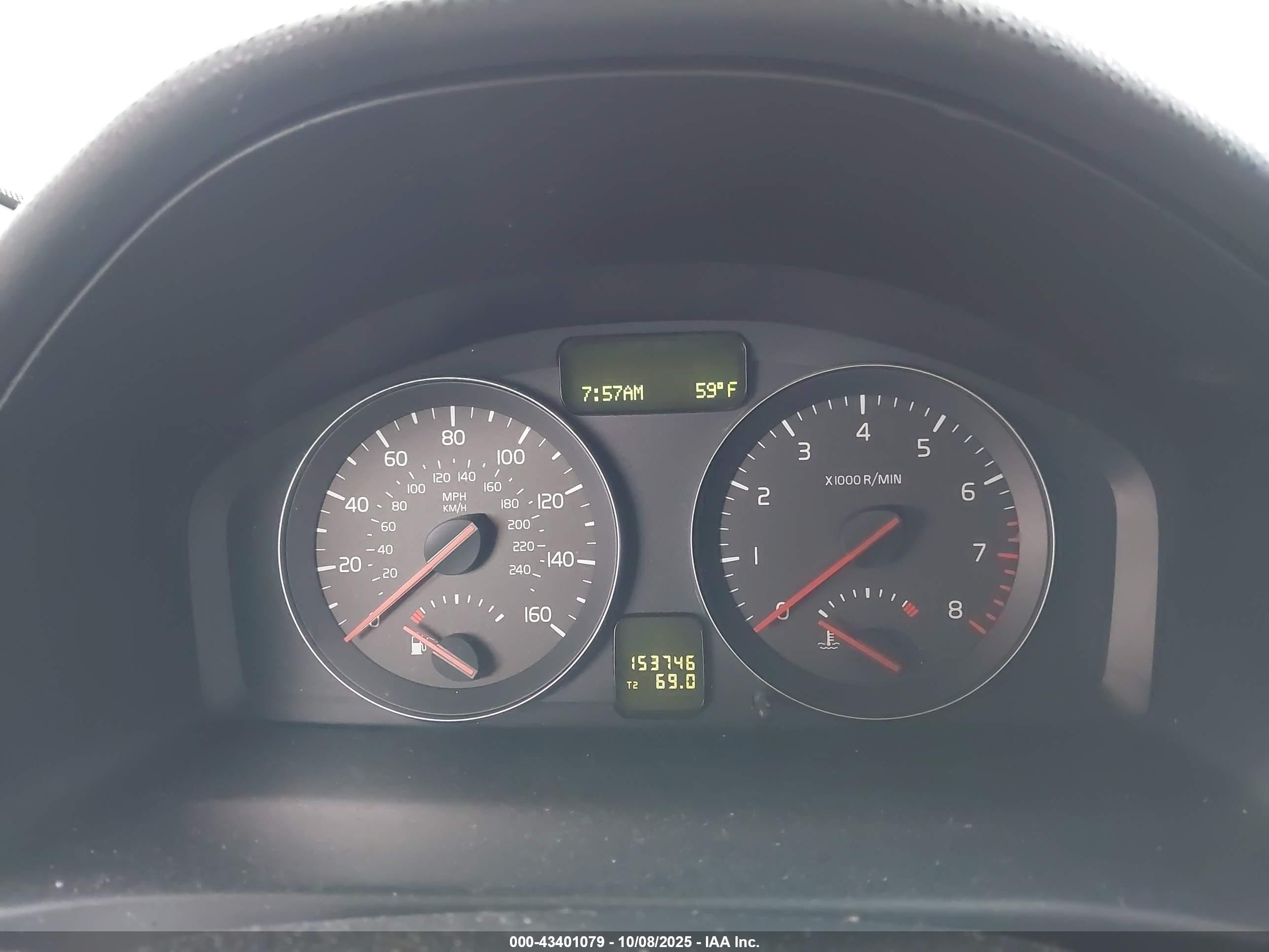 2010 Volvo S40 2.4i Black vin: YV1390MS2A2504371