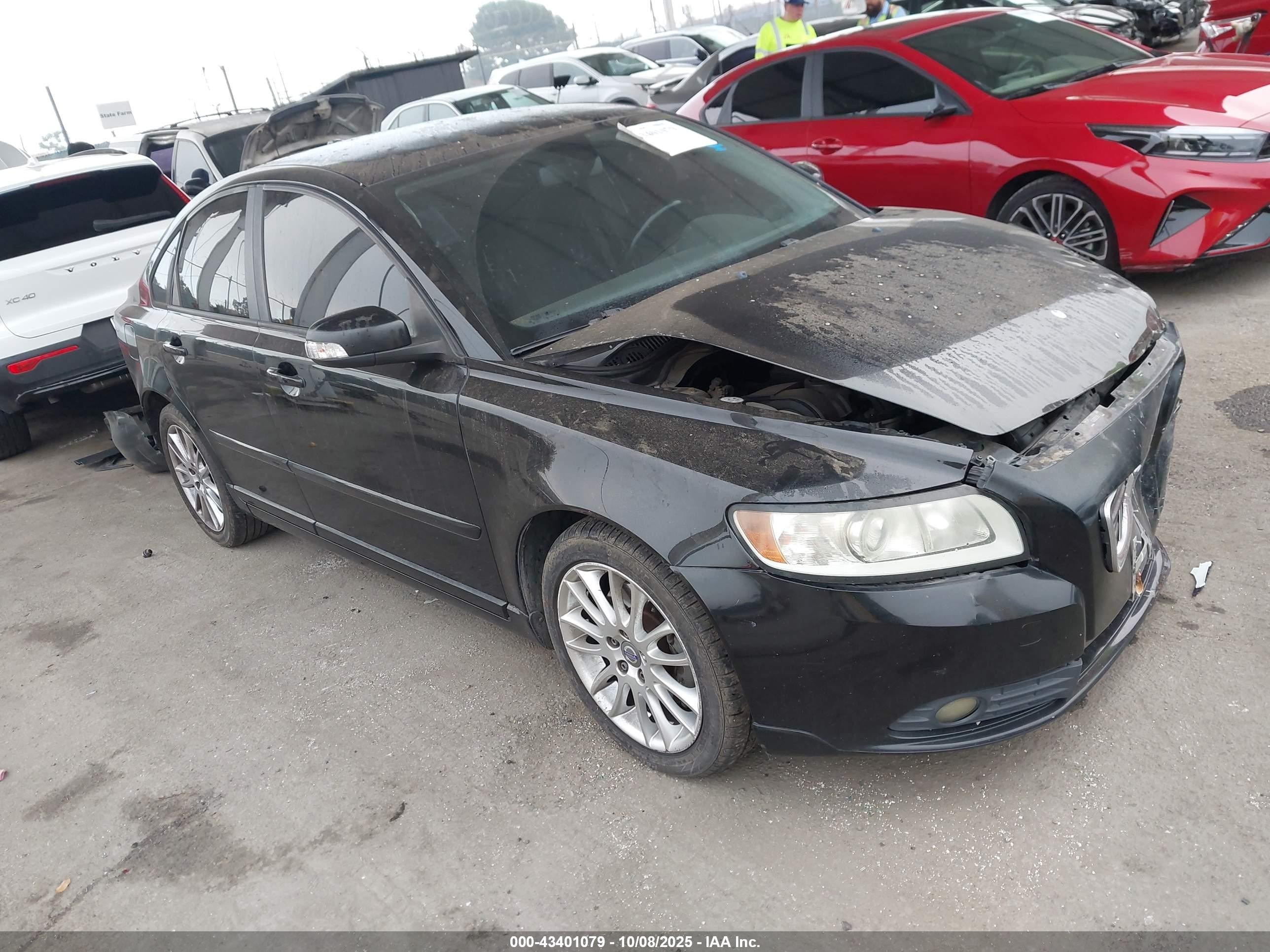 2010 Volvo S40 2.4i Black vin: YV1390MS2A2504371