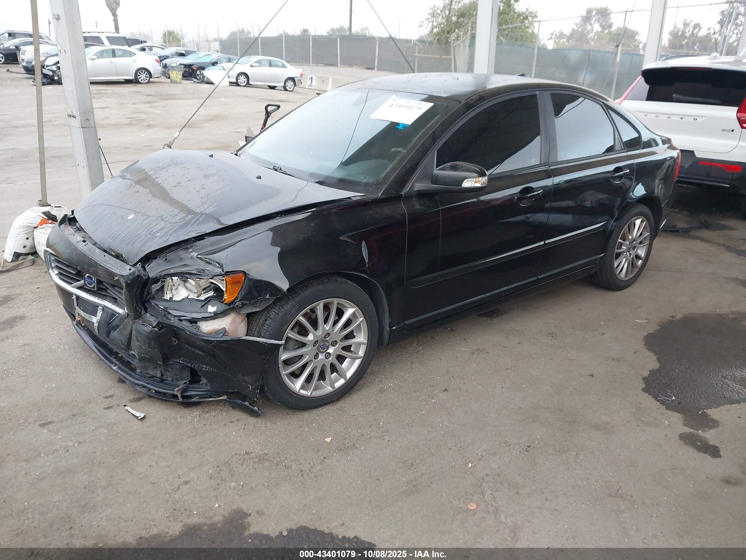 2010 Volvo S40 2.4i Black vin: YV1390MS2A2504371