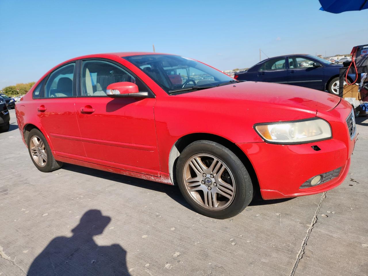 2010 Volvo S40 2.4i Красный vin: YV1390MS3A2492036