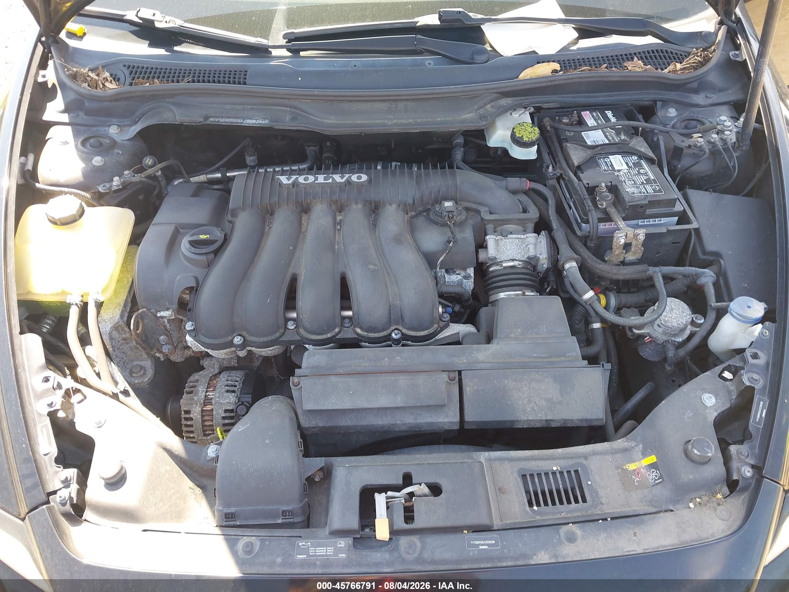 2010 Volvo S40 2.4i Black vin: YV1390MS5A2508298