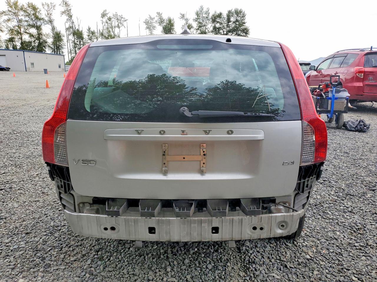 2010 Volvo V50 2.4i Silver vin: YV1390MW4A2573680