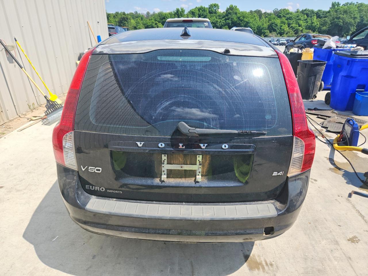 2010 Volvo V50 2.4i Черный vin: YV1390MW7A2526210