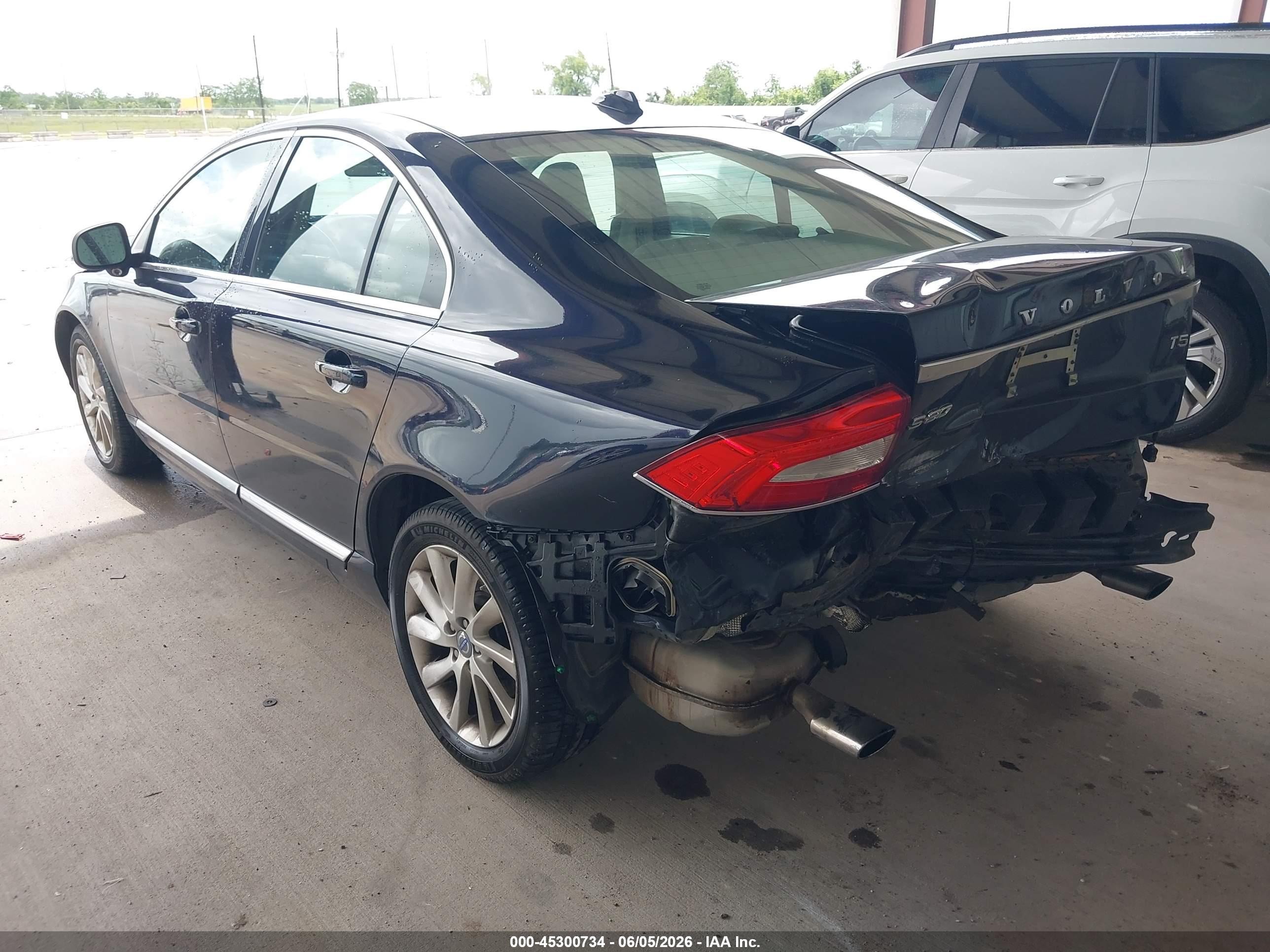 2015 Volvo S80 T5 Premier Plus Dark Blue vin: YV140MAC0F1184659