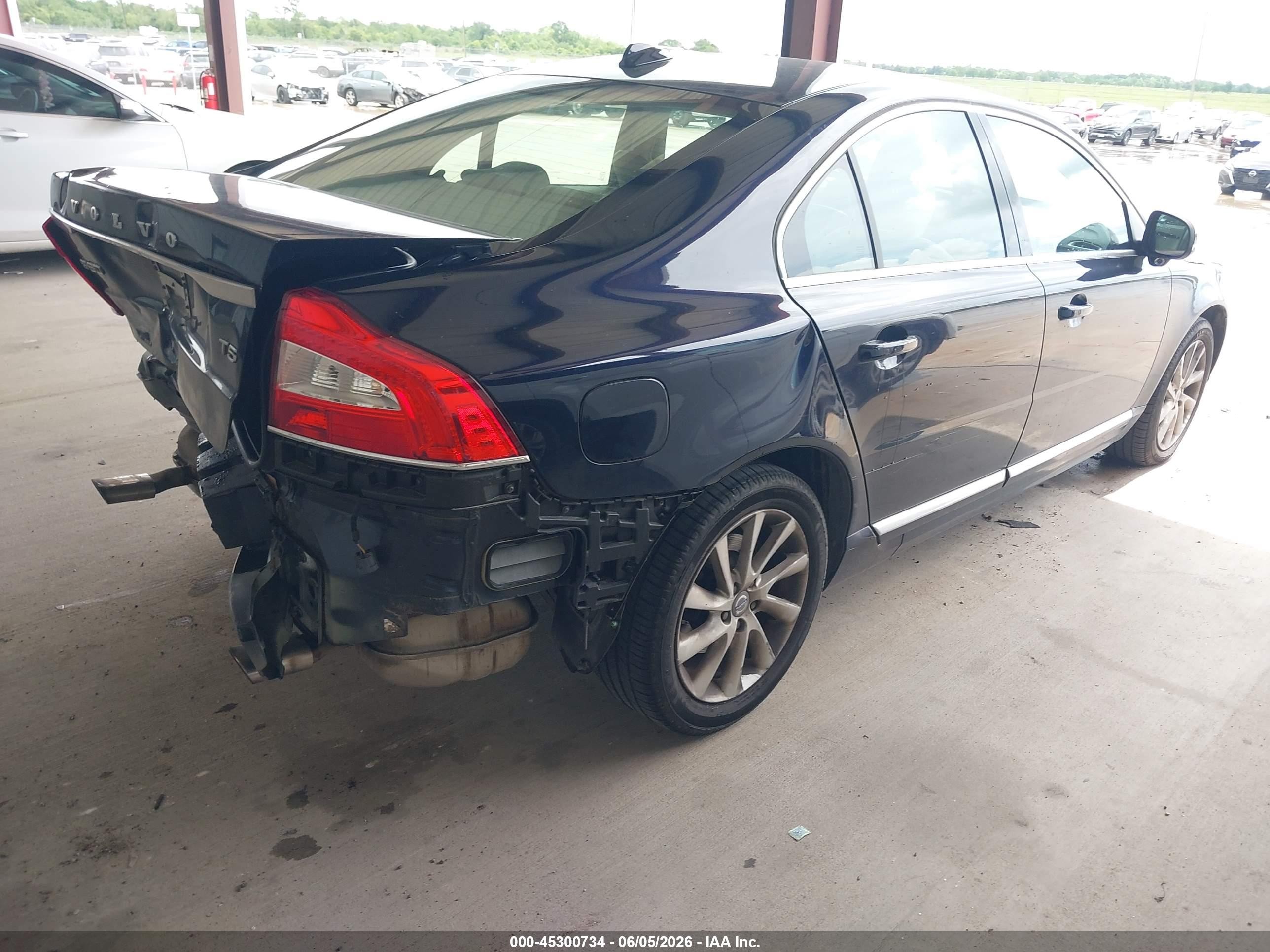 2015 Volvo S80 T5 Premier Plus Dark Blue vin: YV140MAC0F1184659