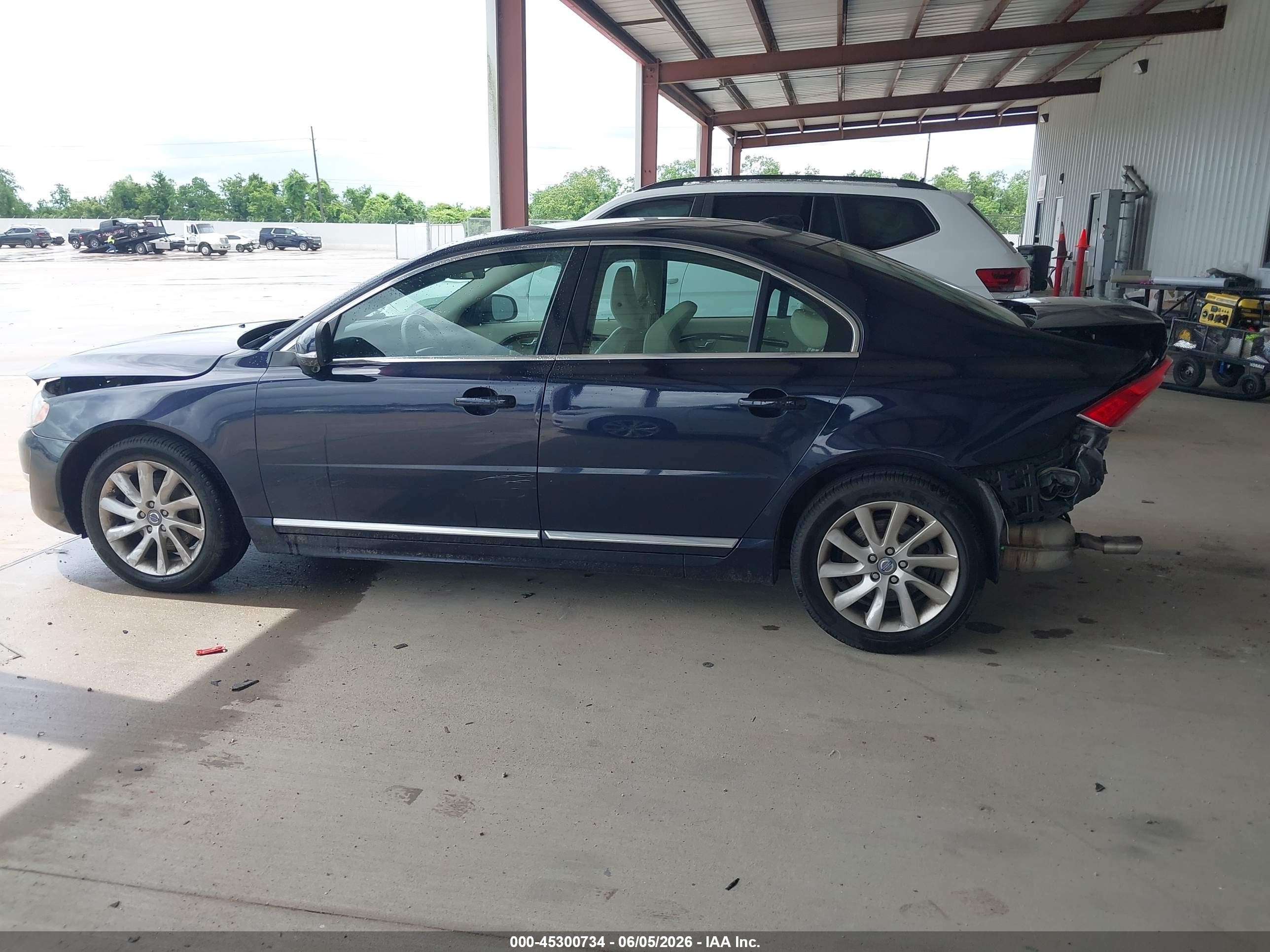 2015 Volvo S80 T5 Premier Plus Dark Blue vin: YV140MAC0F1184659