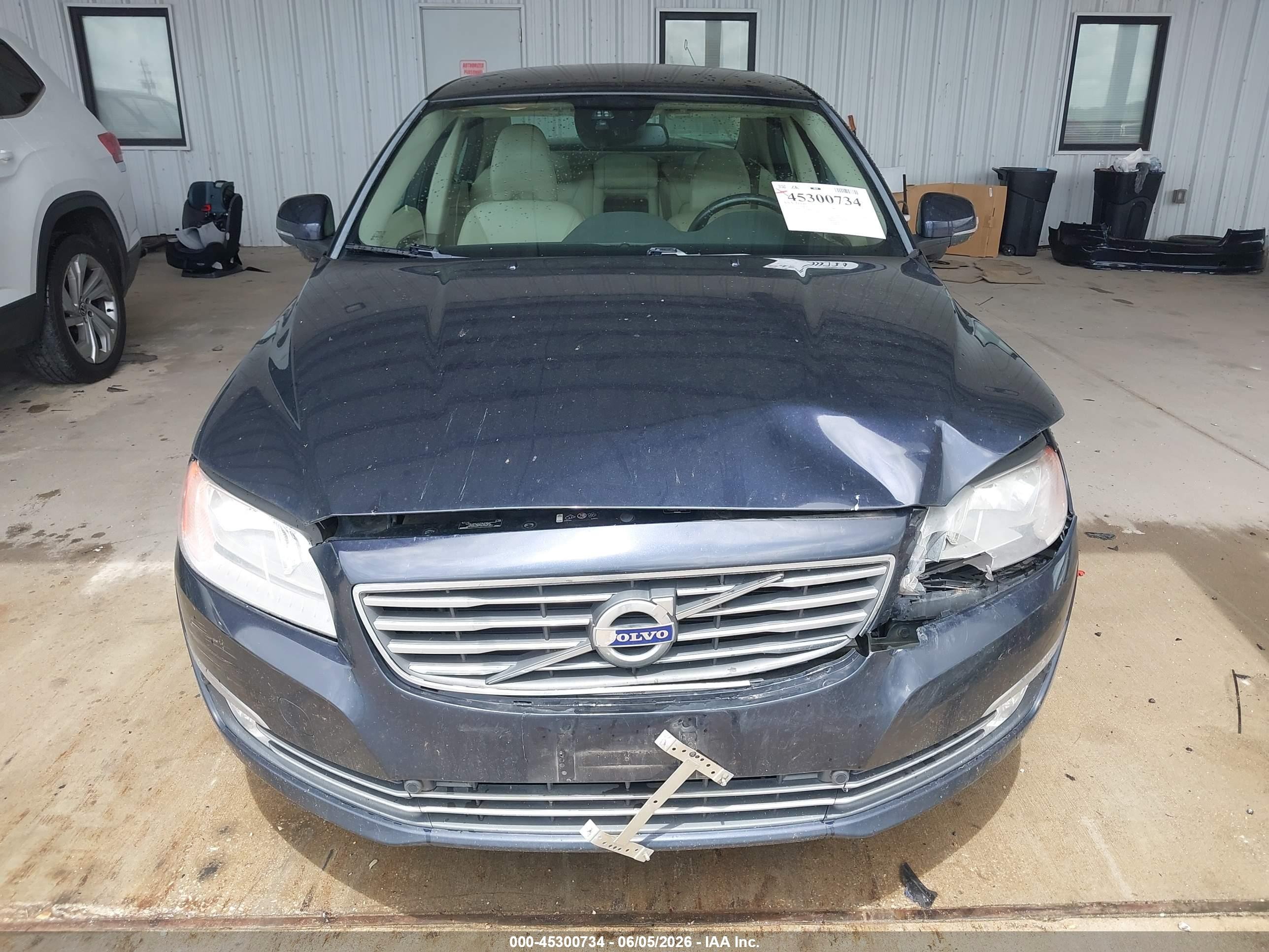 2015 Volvo S80 T5 Premier Plus Dark Blue vin: YV140MAC0F1184659