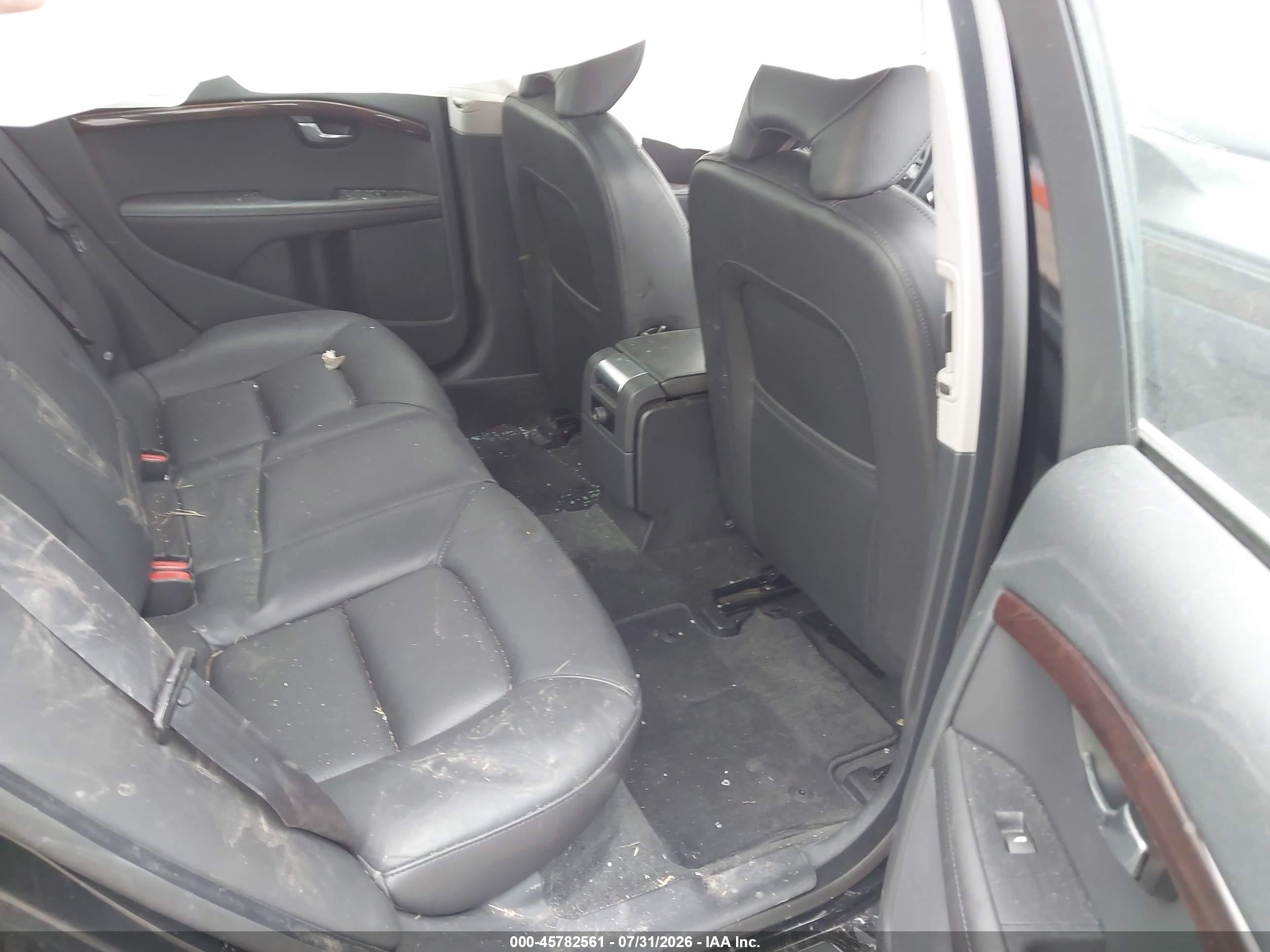 2015 Volvo S80 T5 Premier Plus Black vin: YV140MAC4F1182350