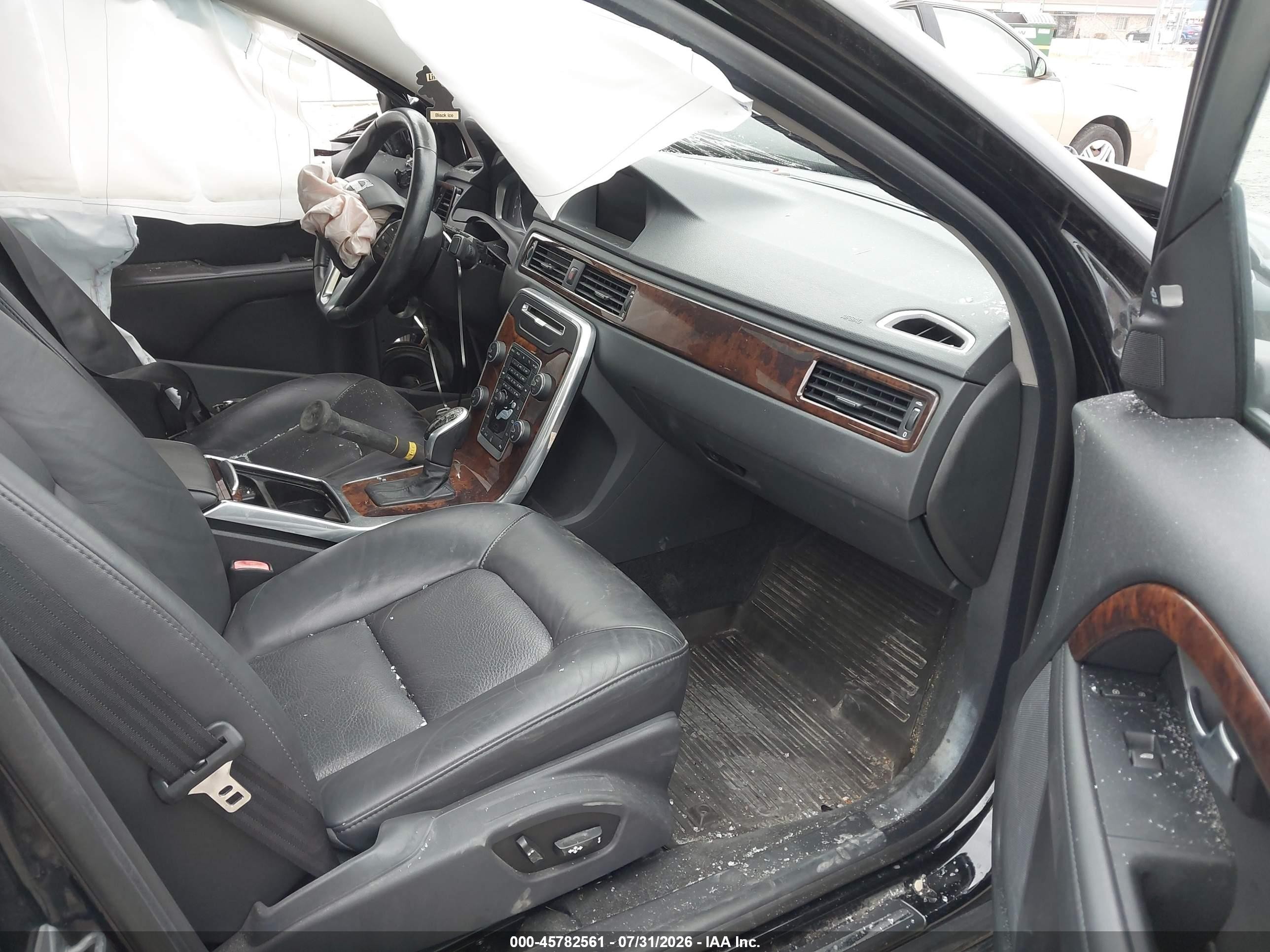 2015 Volvo S80 T5 Premier Plus Black vin: YV140MAC4F1182350