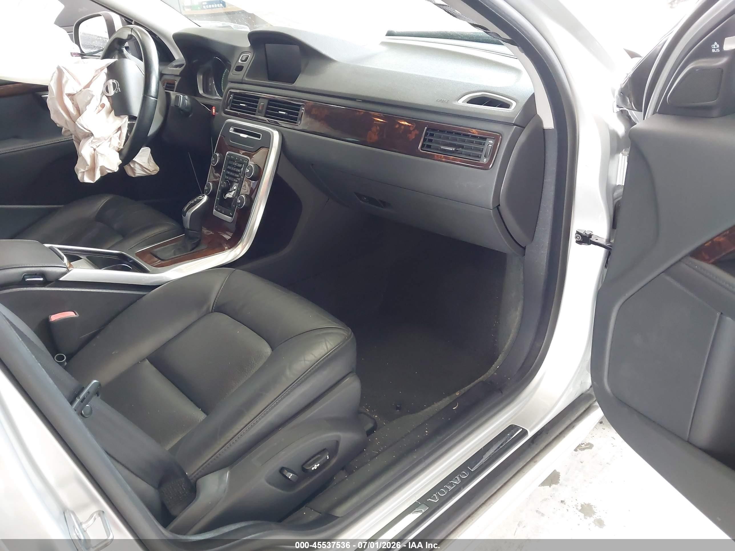 2015 Volvo S80 T5 Premier Plus Silver vin: YV140MAC6F1184360