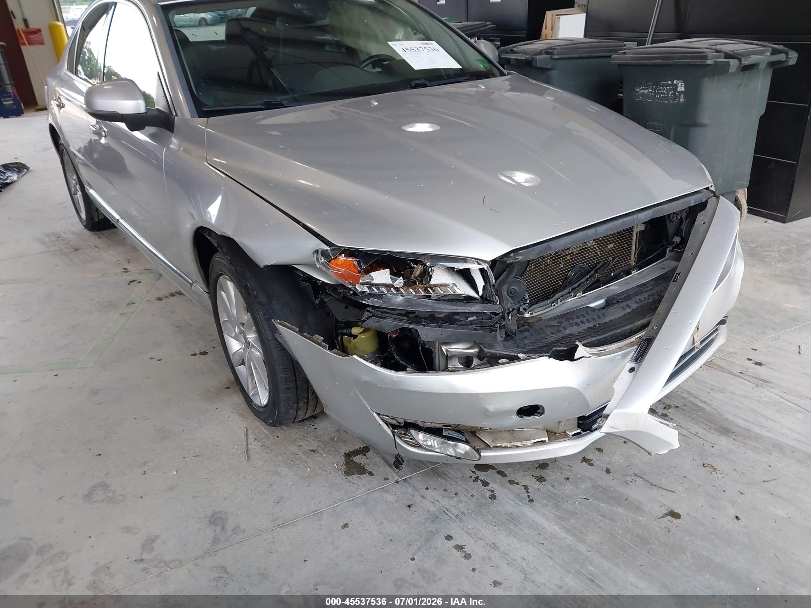 2015 Volvo S80 T5 Premier Plus Silver vin: YV140MAC6F1184360