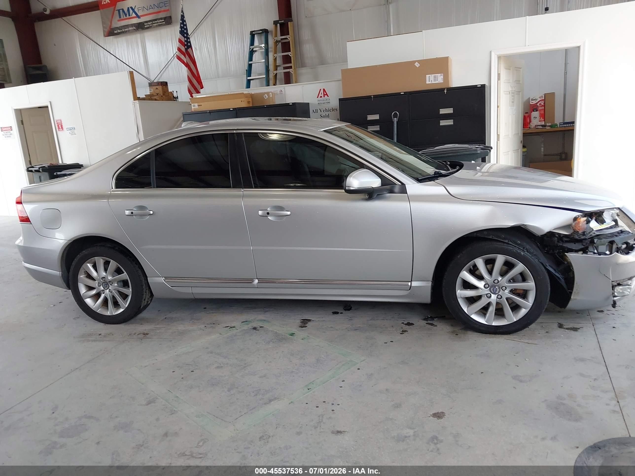 2015 Volvo S80 T5 Premier Plus Silver vin: YV140MAC6F1184360