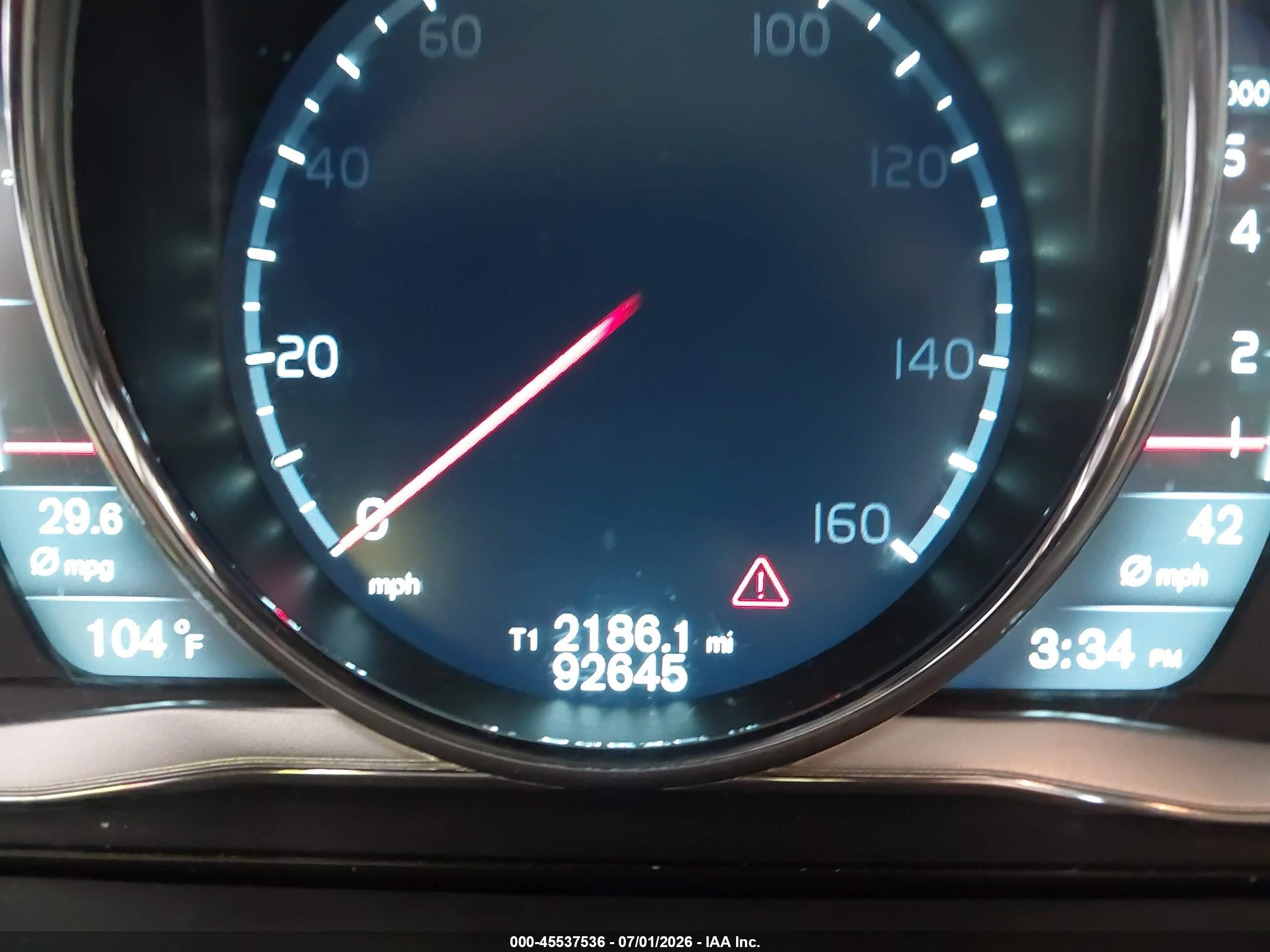 2015 Volvo S80 T5 Premier Plus Silver vin: YV140MAC6F1184360