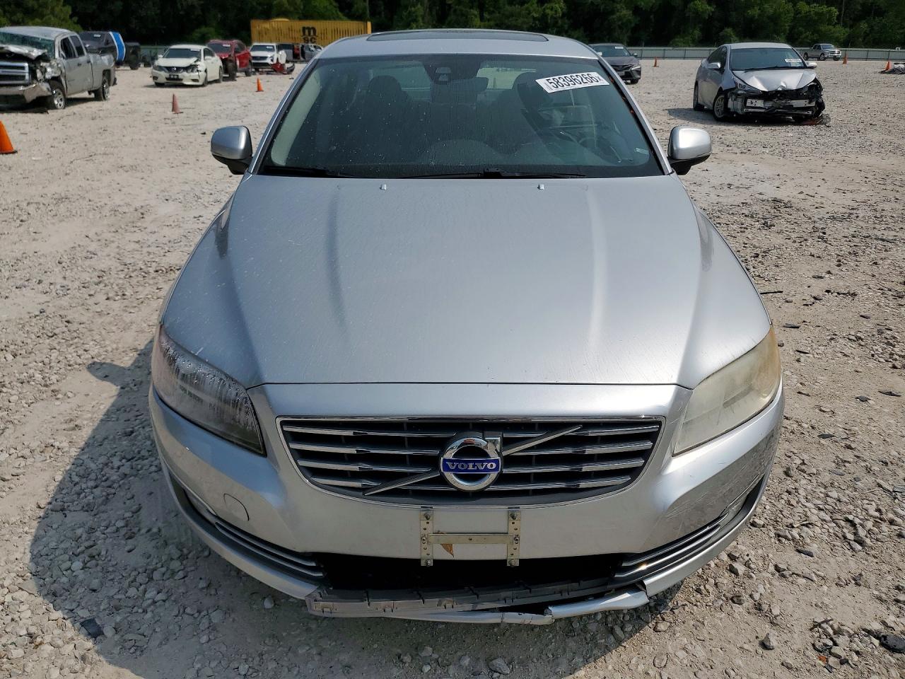2015 Volvo S80 Premier Silver vin: YV140MAK5F1188276