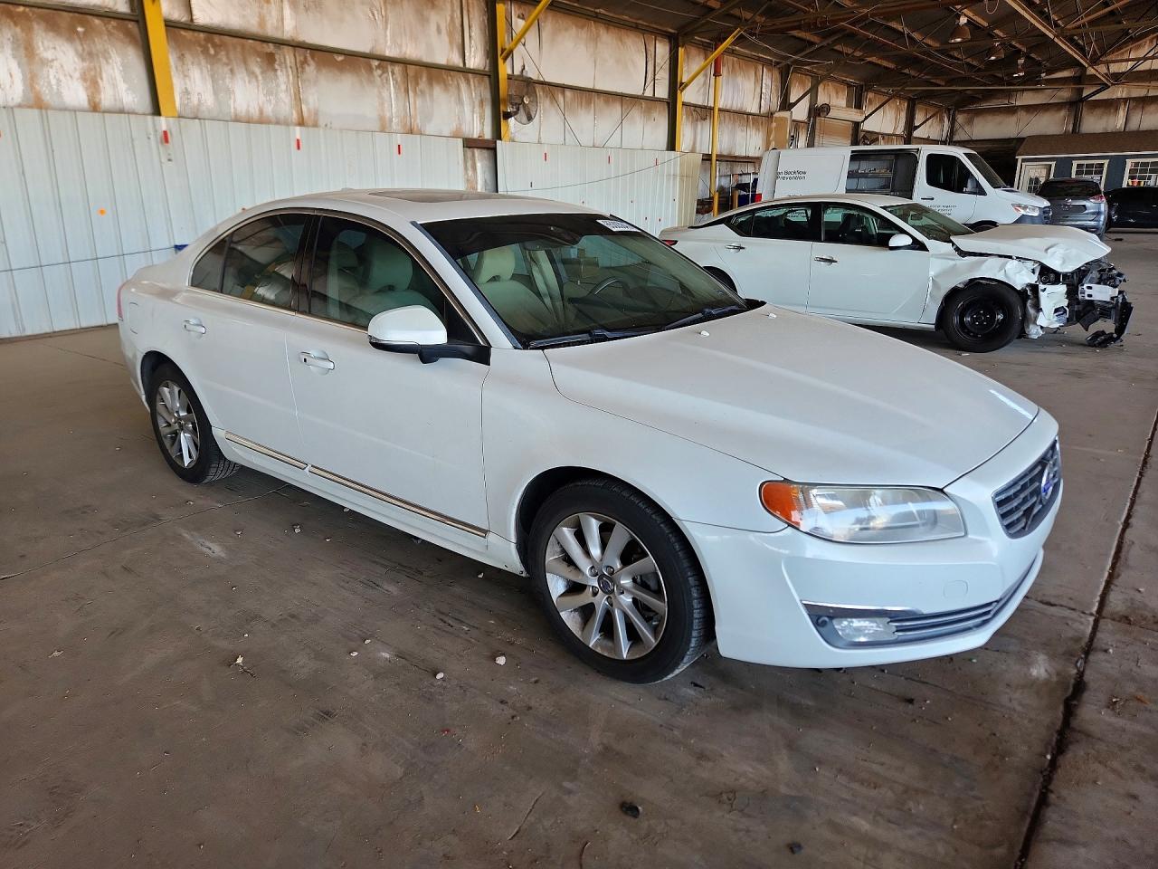 2015 Volvo S80 Premier Белый vin: YV140MAK8F1186795