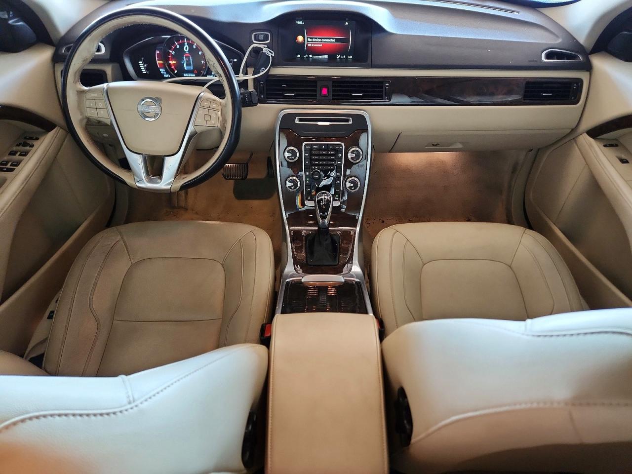 2015 Volvo S80 Premier Белый vin: YV140MAK8F1186795