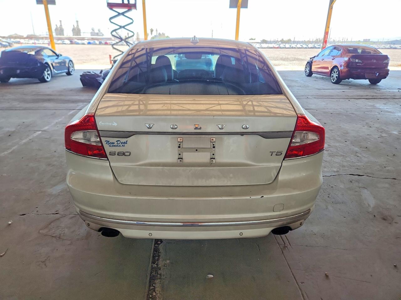 2015 Volvo S80 Premier Белый vin: YV140MAK8F1186795