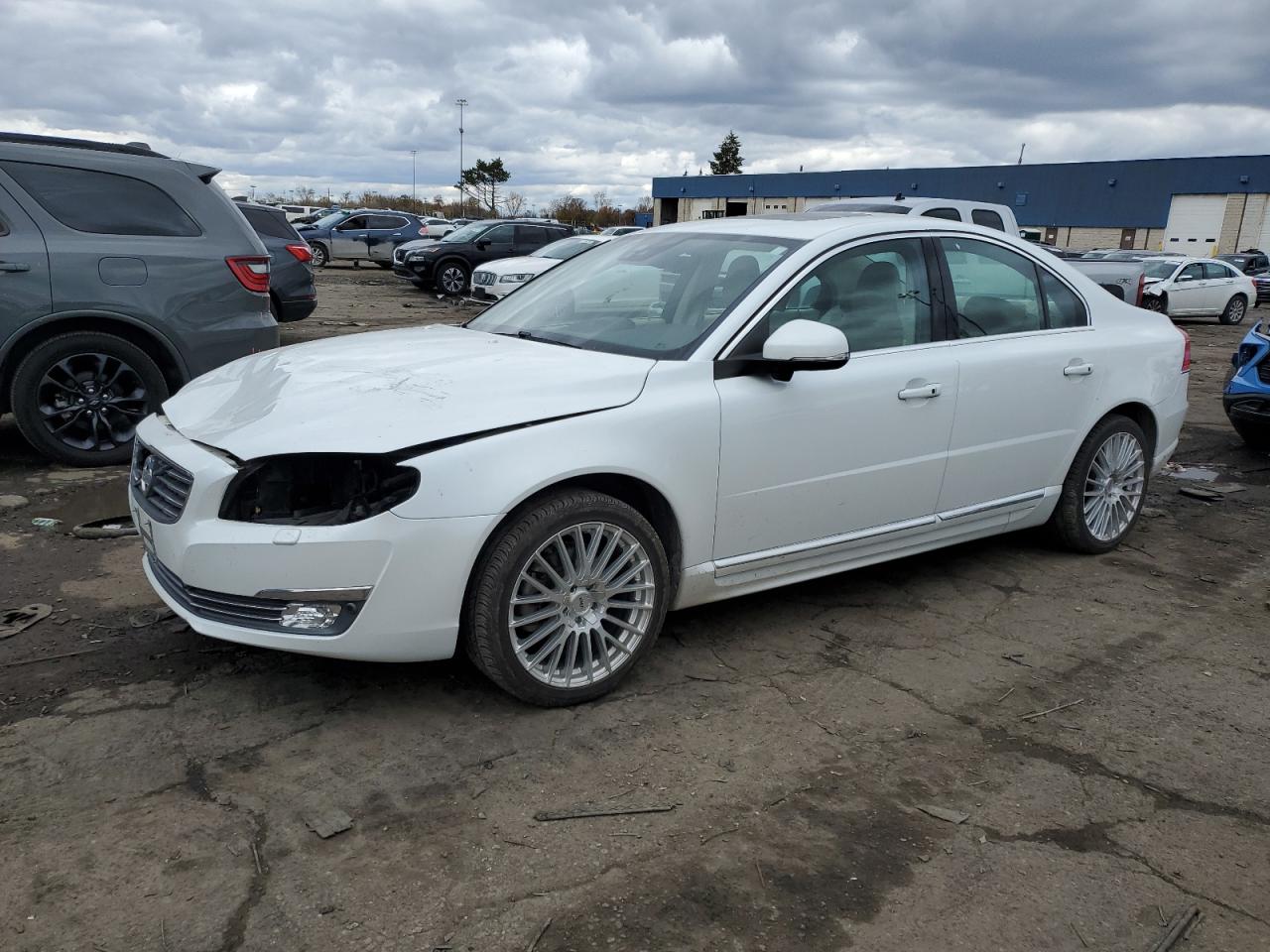2016 Volvo S80 Platinum Белый vin: YV140MAM7G1197256