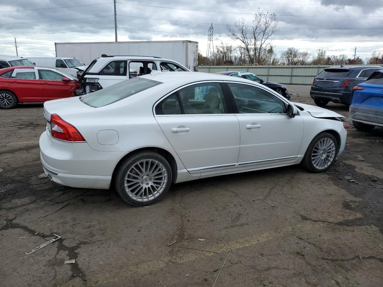 2016 Volvo S80 Platinum Белый vin: YV140MAM7G1197256