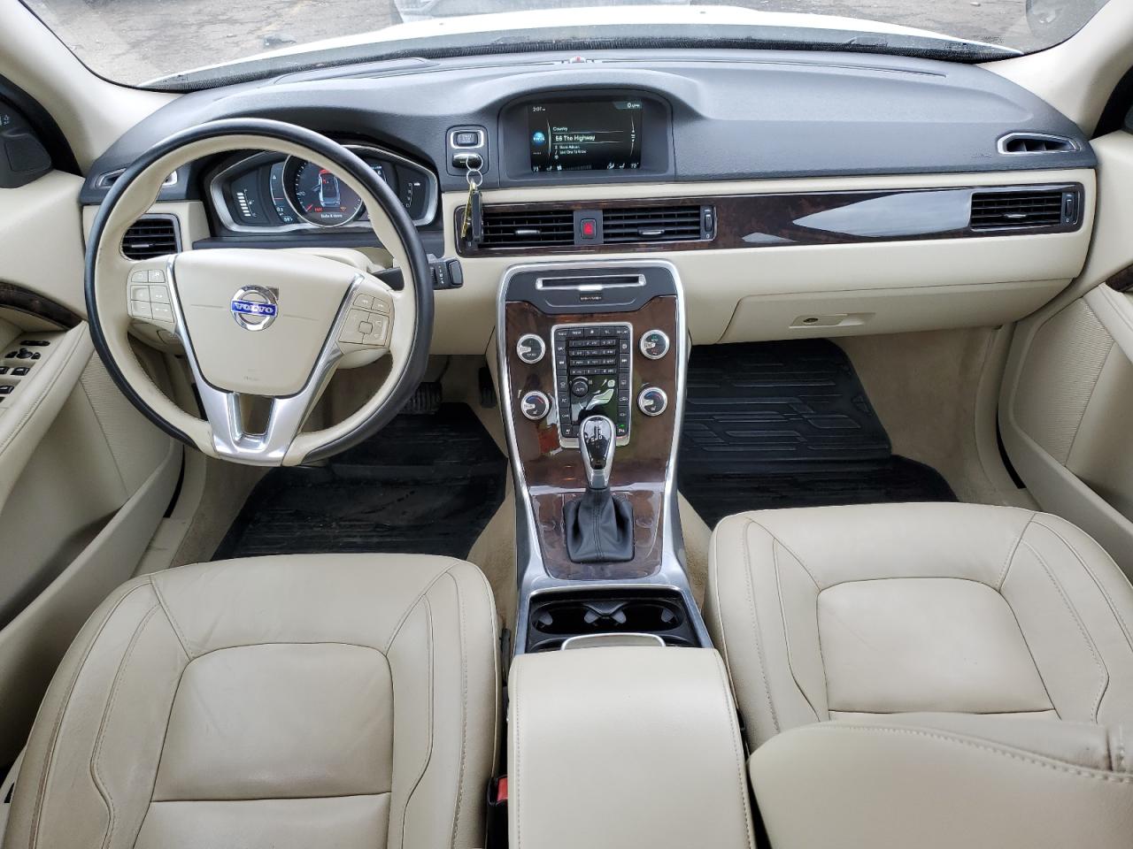 2016 Volvo S80 Platinum Белый vin: YV140MAM7G1197256