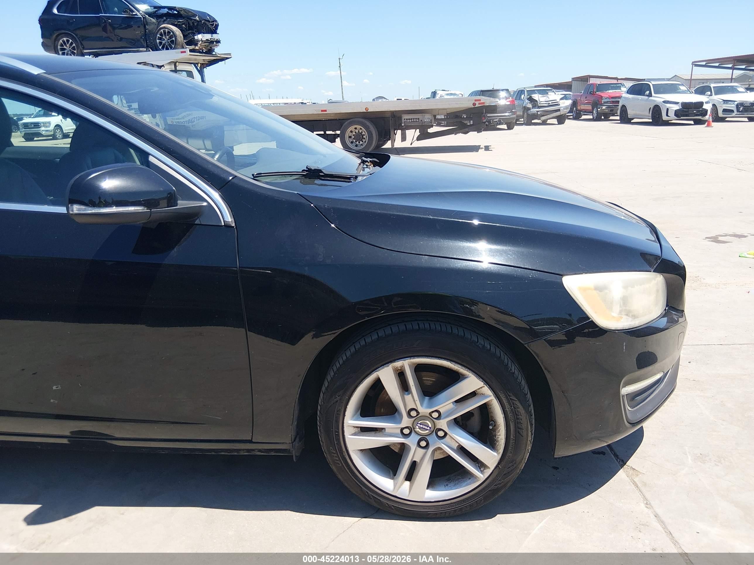 2015 Volvo V60 T5 Premier Black vin: YV140MEB6F1207654