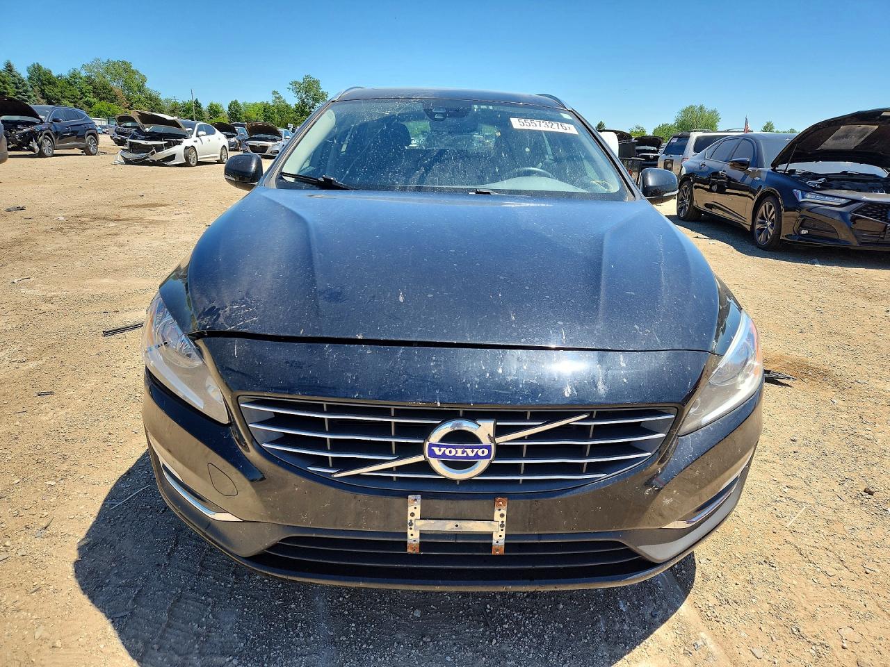 2016 Volvo V60 T5 Premier Black vin: YV140MEK2G1307106