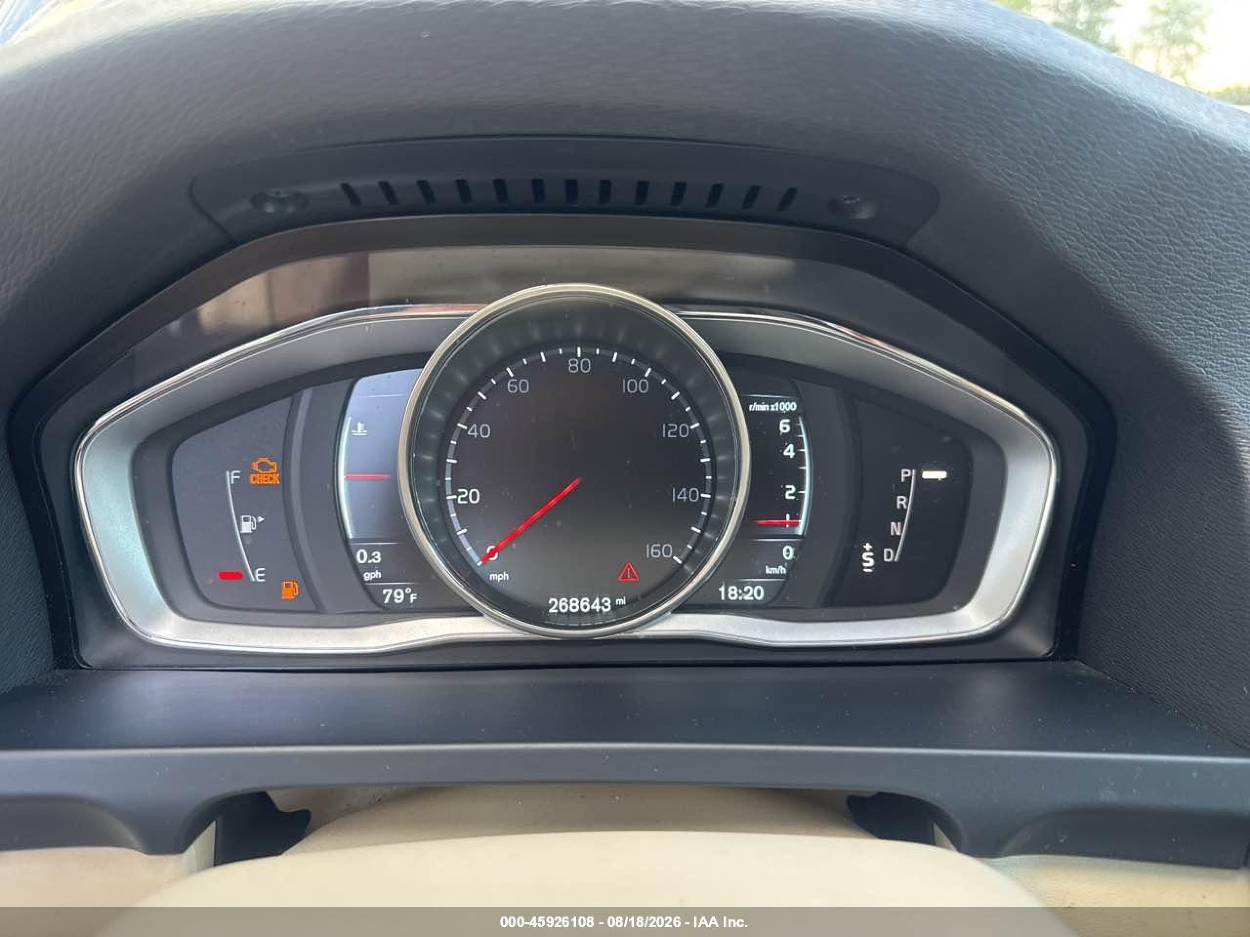 2015 Volvo V60 T5 Premier Blue vin: YV140MEK6F1254733