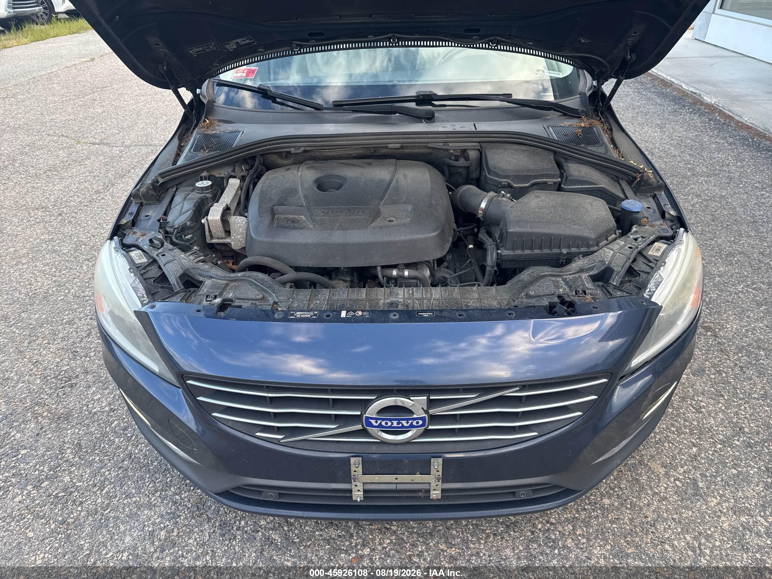 2015 Volvo V60 T5 Premier Blue vin: YV140MEK6F1254733