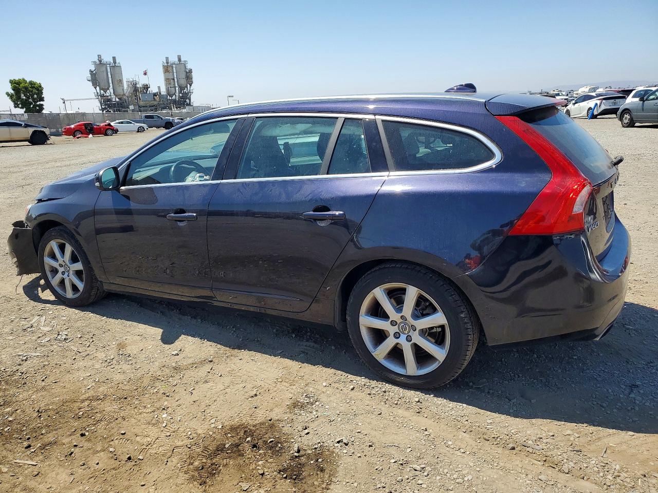 2017 Volvo V60 T5 Premier Синий vin: YV140MEK6H1368105
