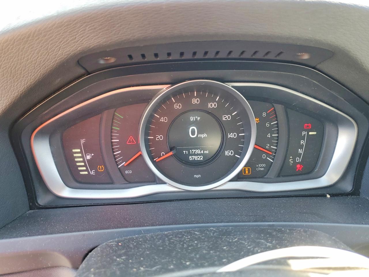 2017 Volvo V60 T5 Premier Синий vin: YV140MEK6H1368105