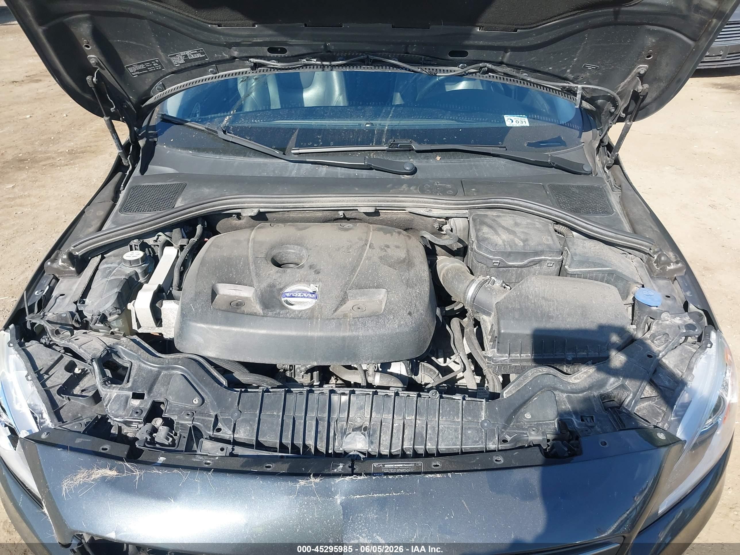 2015 Volvo S60 T5 Premier Gray vin: YV140MFB1F1306199