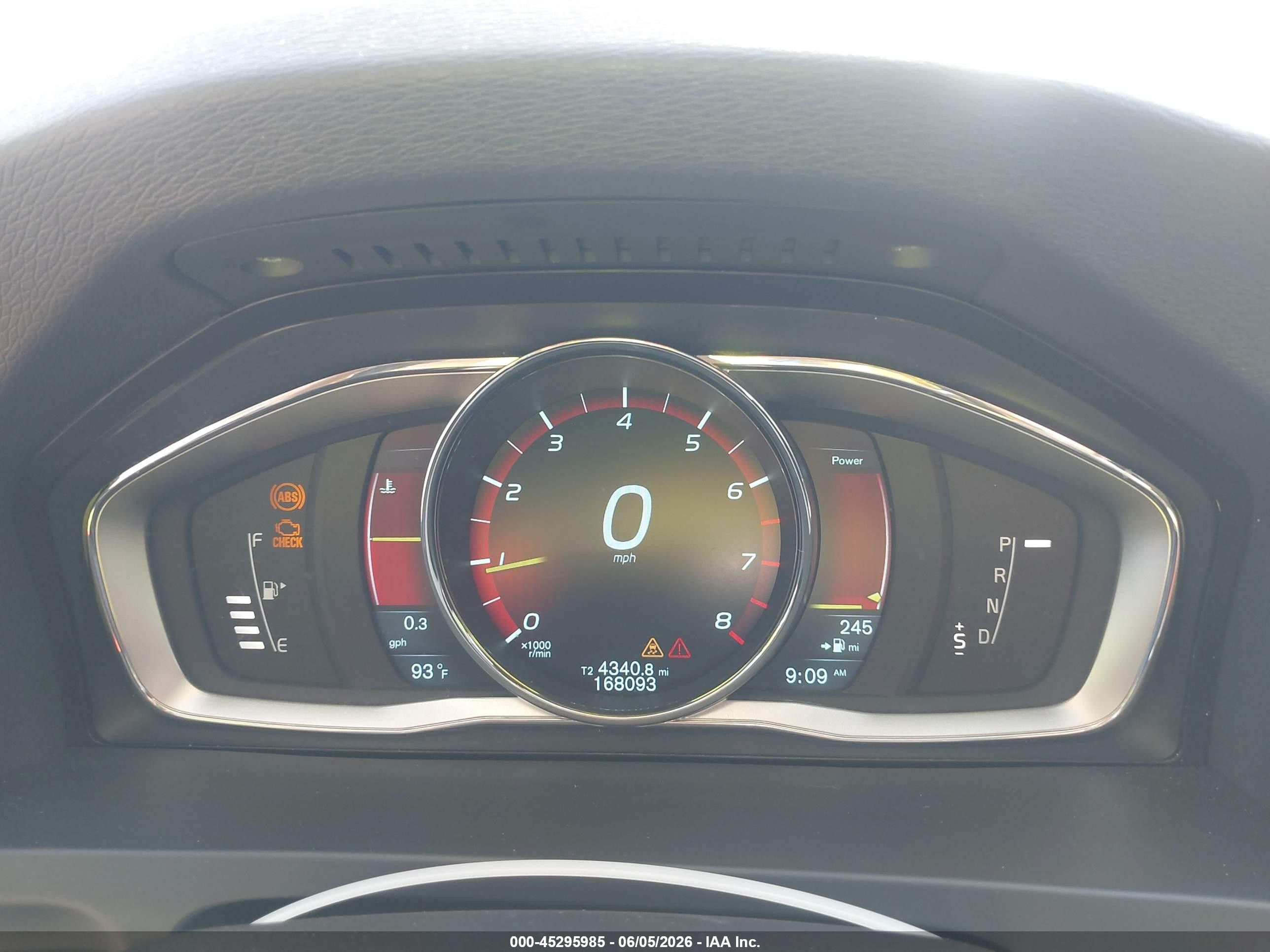 2015 Volvo S60 T5 Premier Gray vin: YV140MFB1F1306199