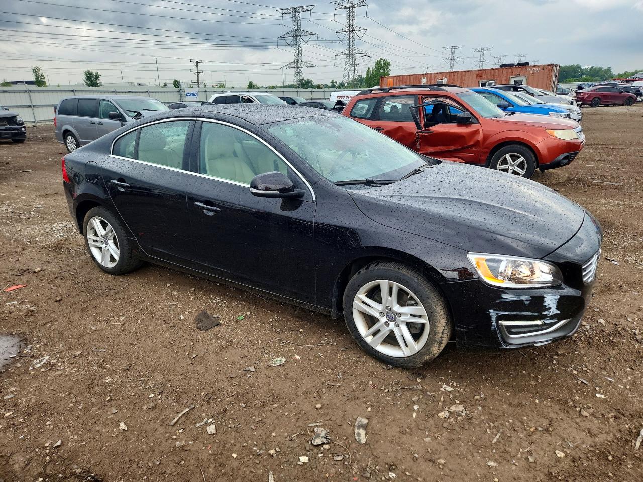 2015 Volvo S60 Premier Gray vin: YV140MFB4F1306357