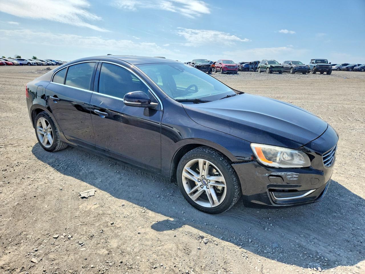 2015 Volvo S60 Premier Black vin: YV140MFB6F1305324