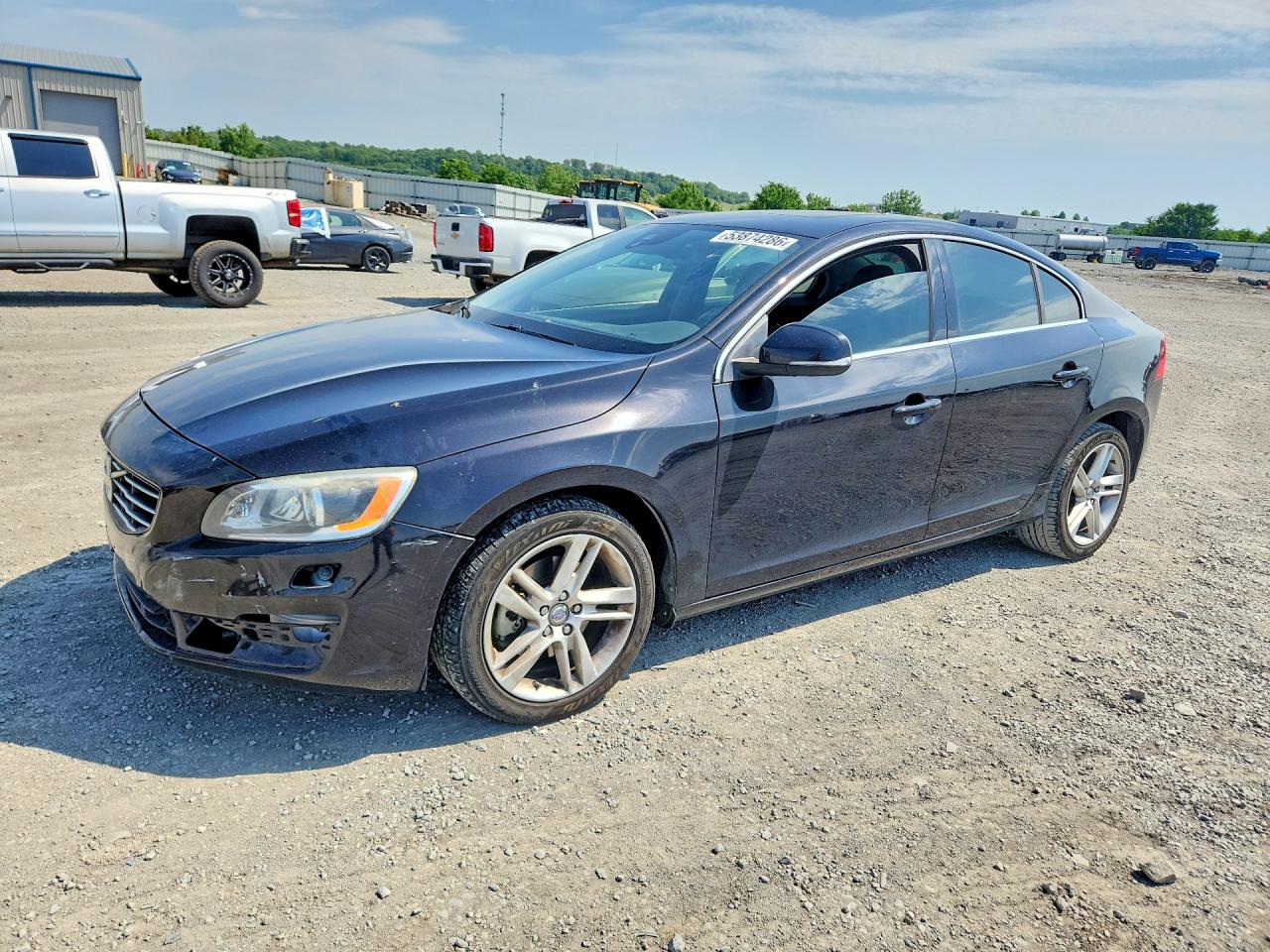 2015 Volvo S60 Premier Black vin: YV140MFB6F1305324