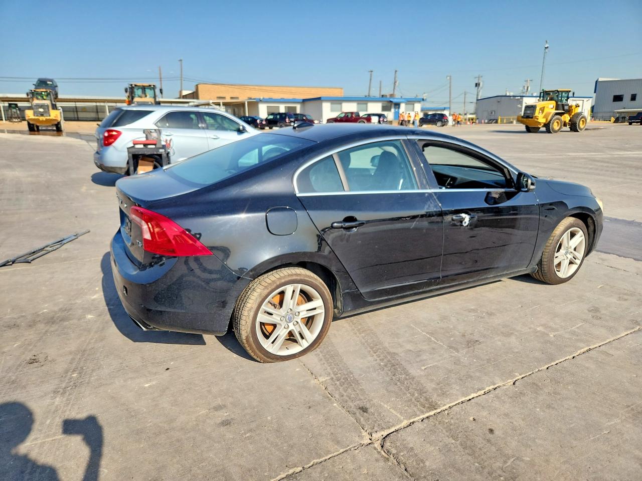 2015 Volvo S60 Premier Black vin: YV140MFB6F1313178