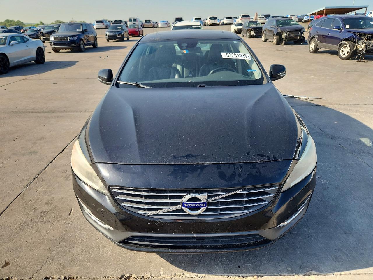 2015 Volvo S60 Premier Black vin: YV140MFB6F1313178