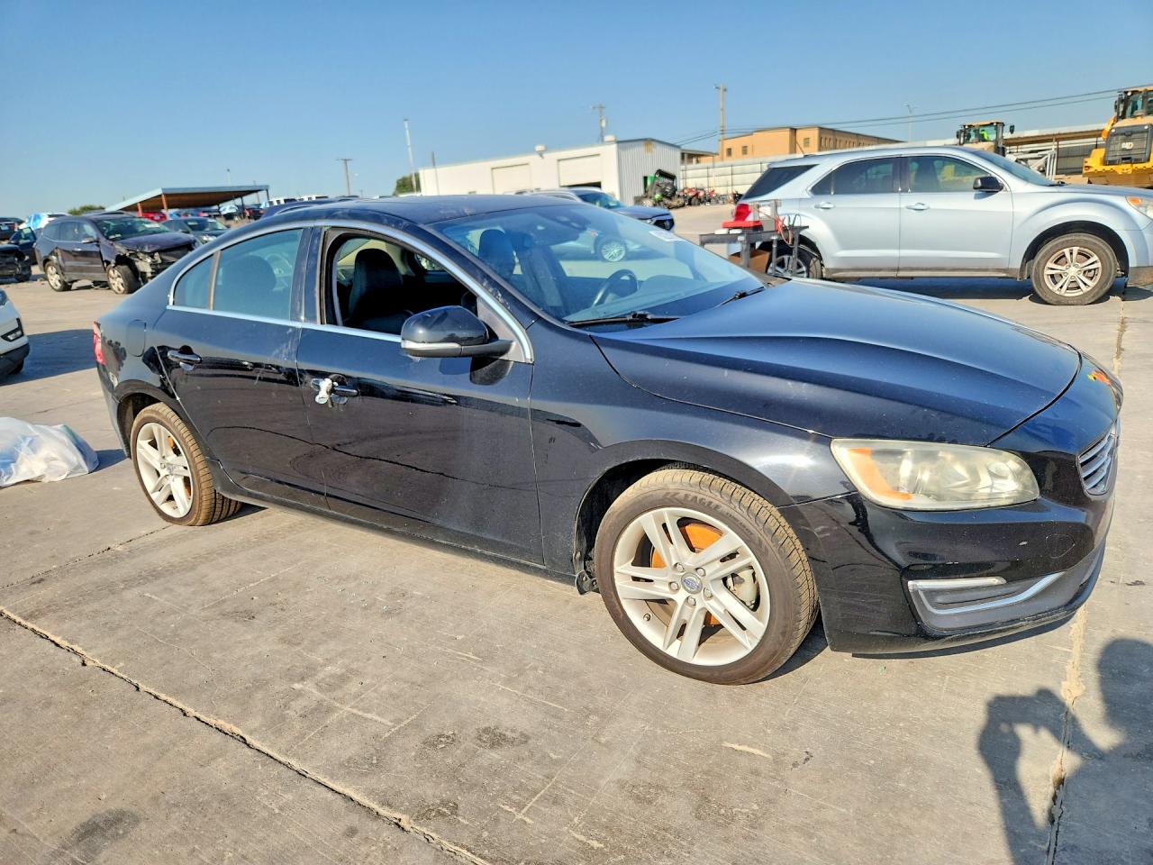 2015 Volvo S60 Premier Black vin: YV140MFB6F1313178
