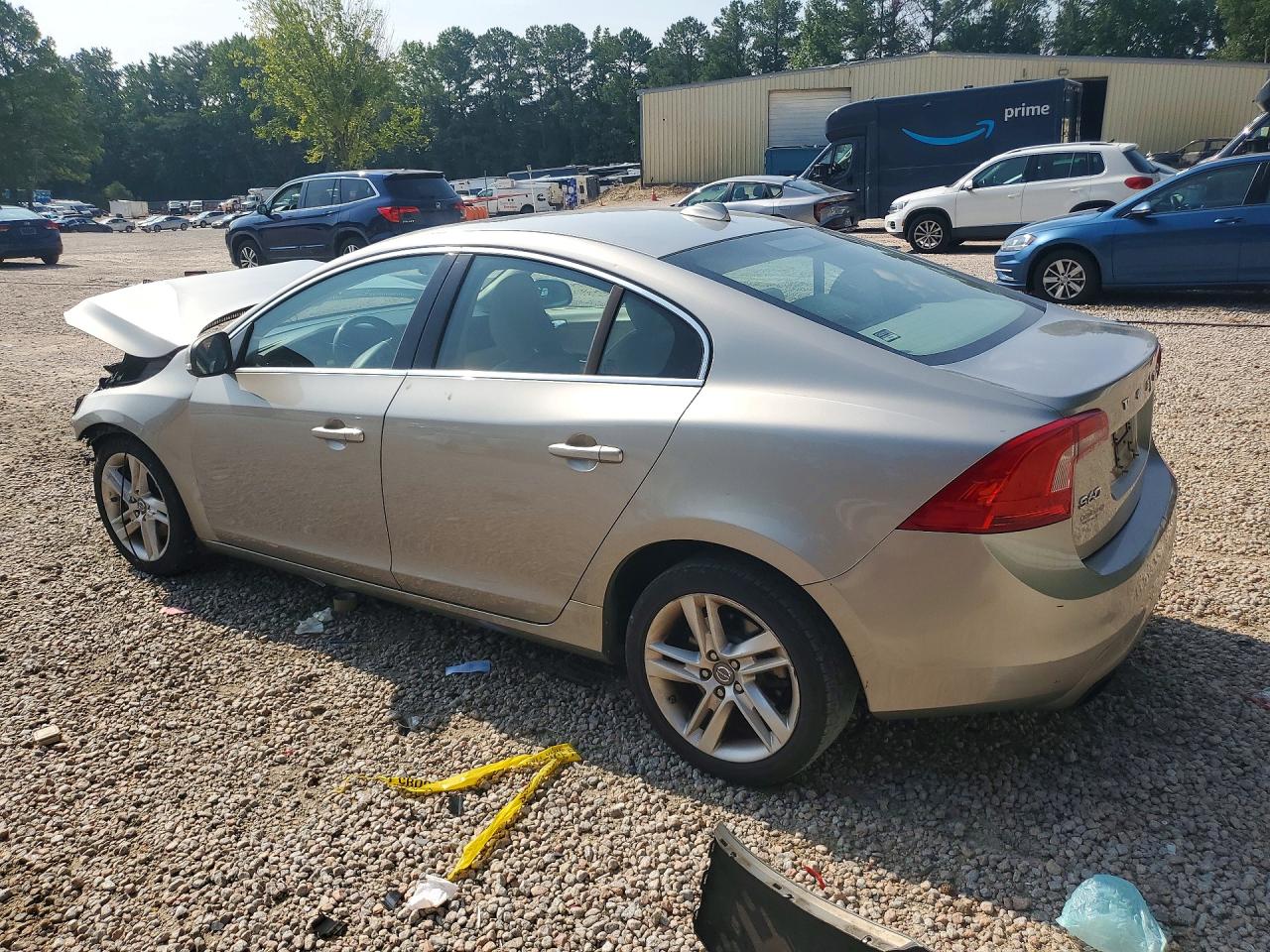 2015 Volvo S60 Premier Бежевый vin: YV140MFB7F1314615