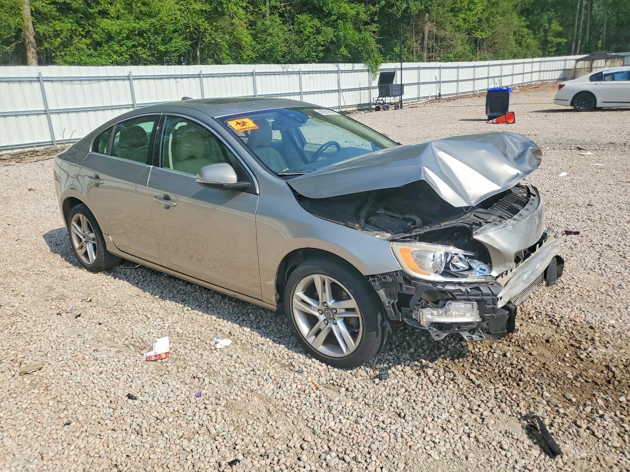 2015 Volvo S60 Premier Бежевый vin: YV140MFB7F1314615