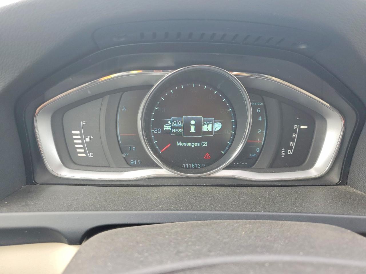2015 Volvo S60 Premier+ White vin: YV140MFC4F1311745
