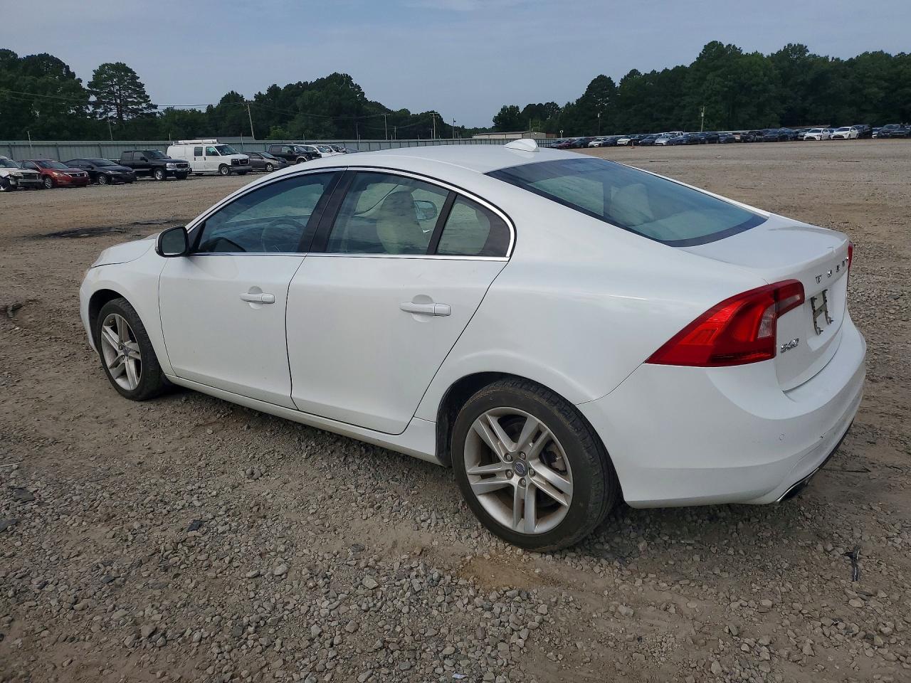 2015 Volvo S60 Premier+ White vin: YV140MFC4F1311745