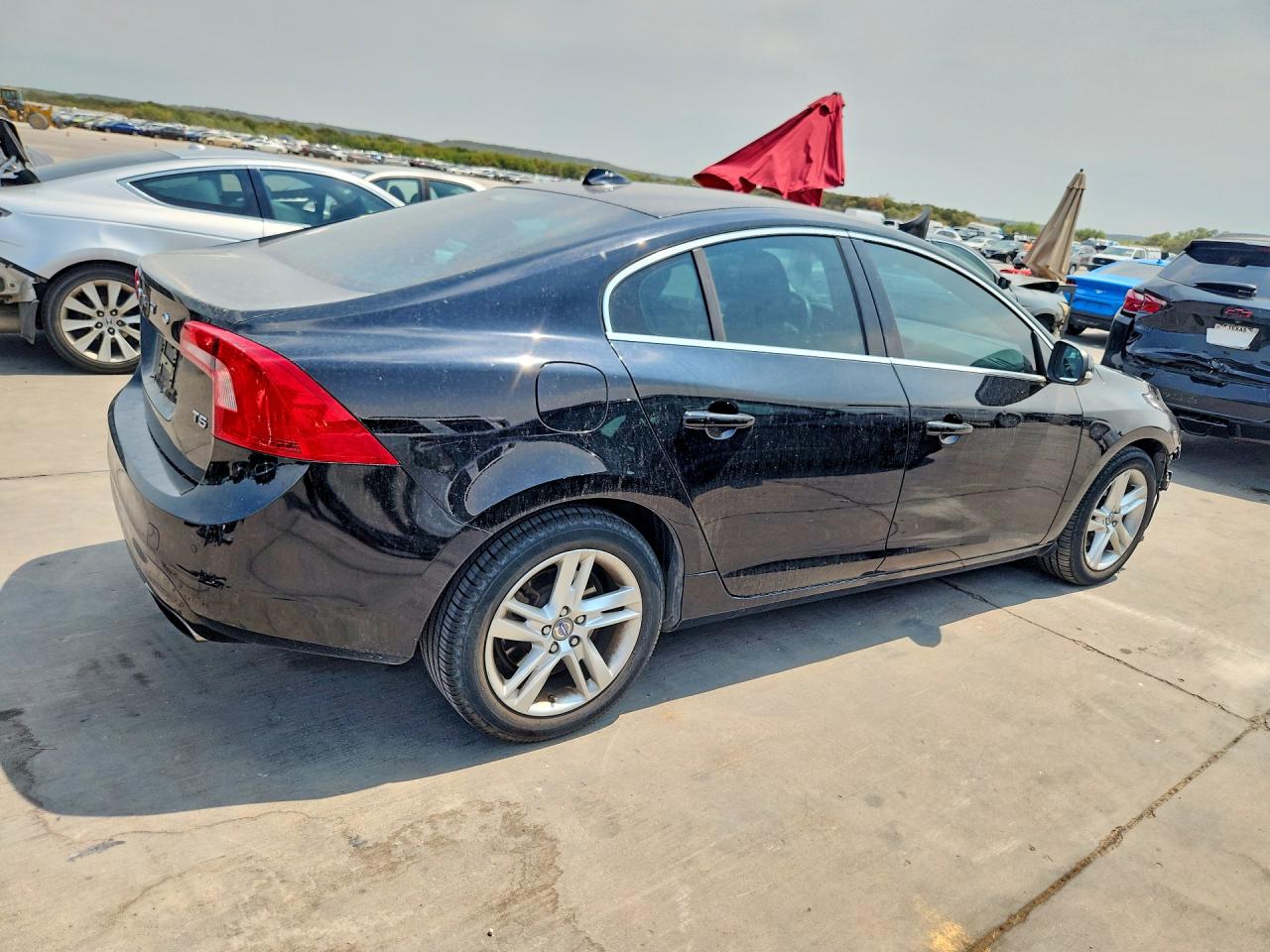 2015 Volvo S60 Premier+ Black vin: YV140MFC9F1308906