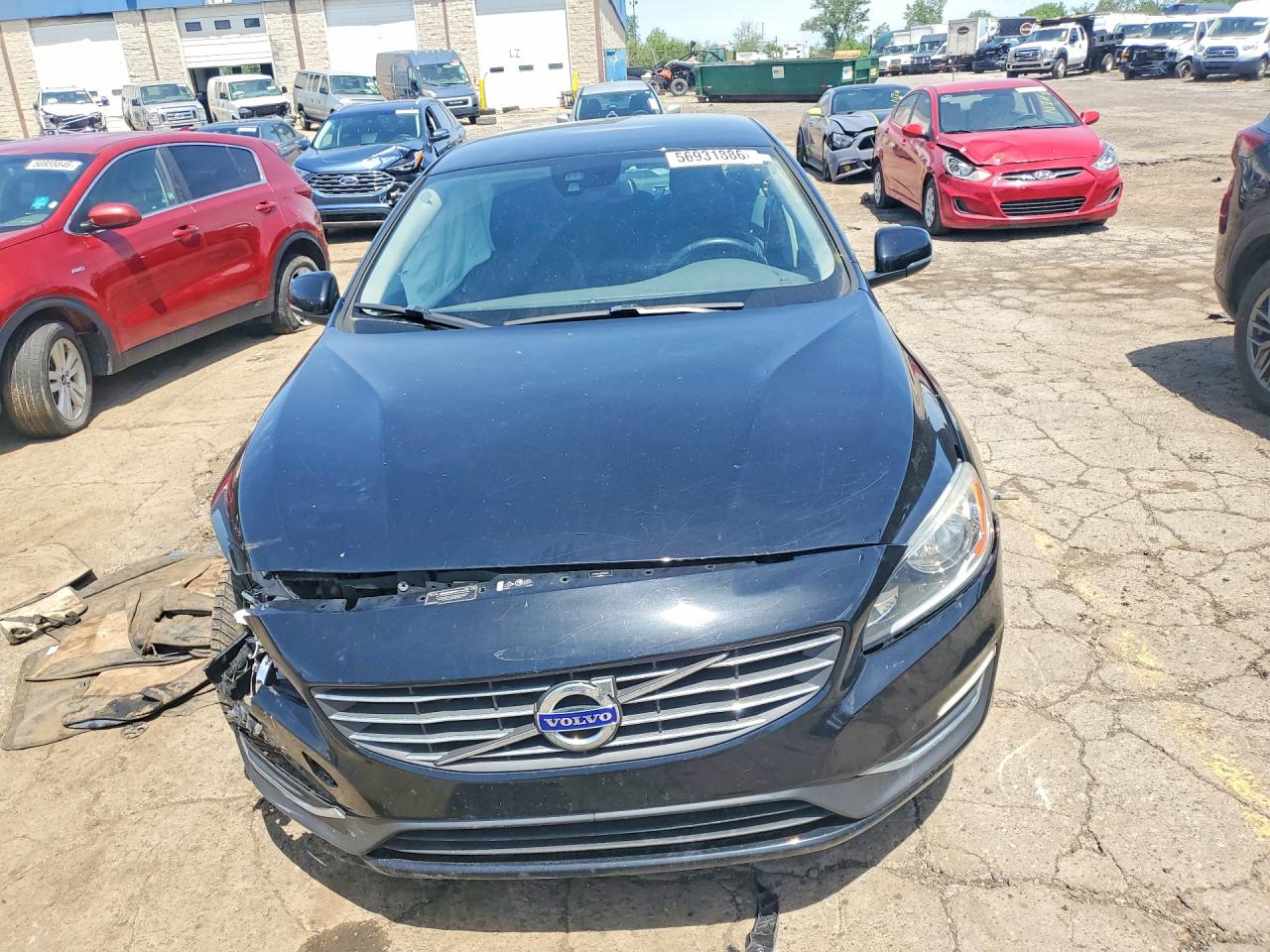 2015 Volvo S60 Black vin: YV140MFJ6F1353624