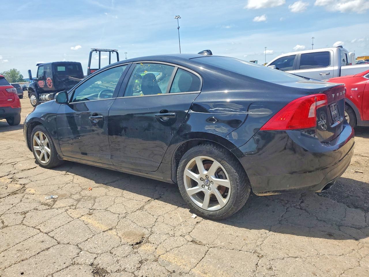 2015 Volvo S60 Black vin: YV140MFJ6F1353624