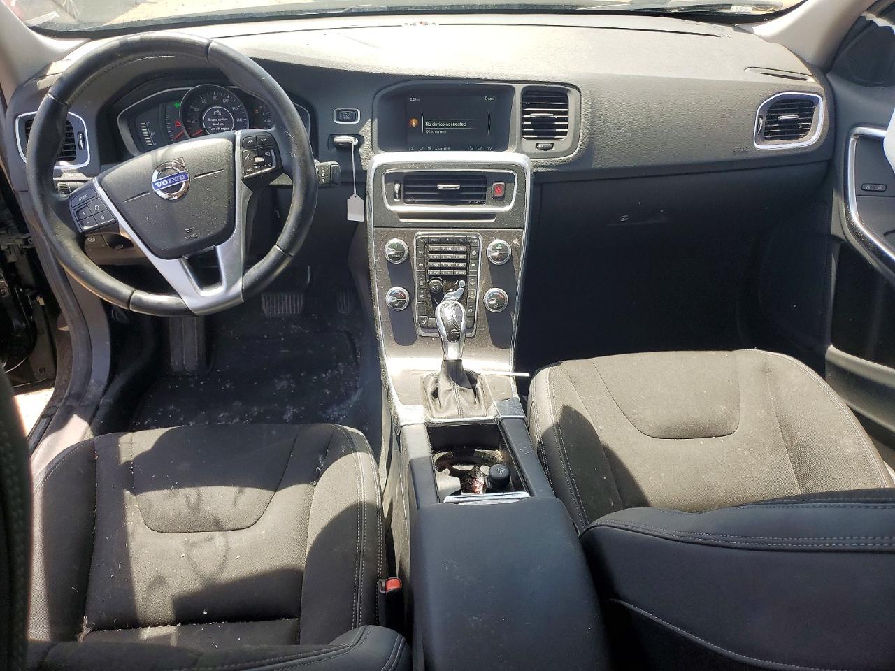 2015 Volvo S60 Black vin: YV140MFJ6F1353624