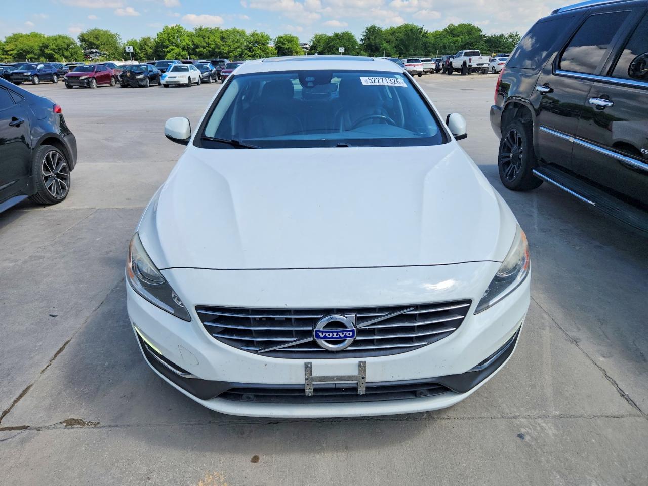 2015 Volvo S60 Premier White vin: YV140MFK5F2354282