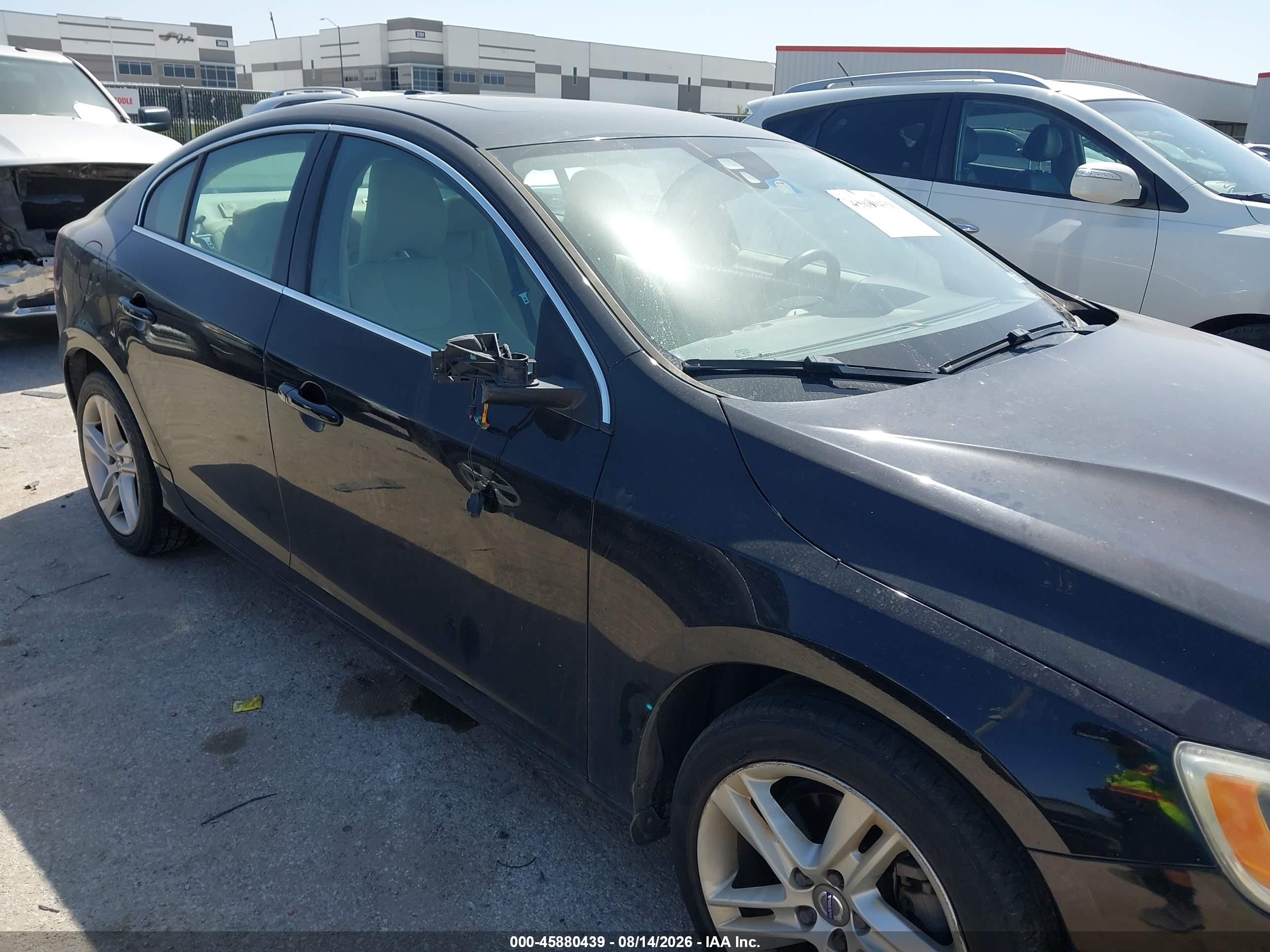 2015 Volvo S60 T5 Premier Black vin: YV140MFK5F2360714