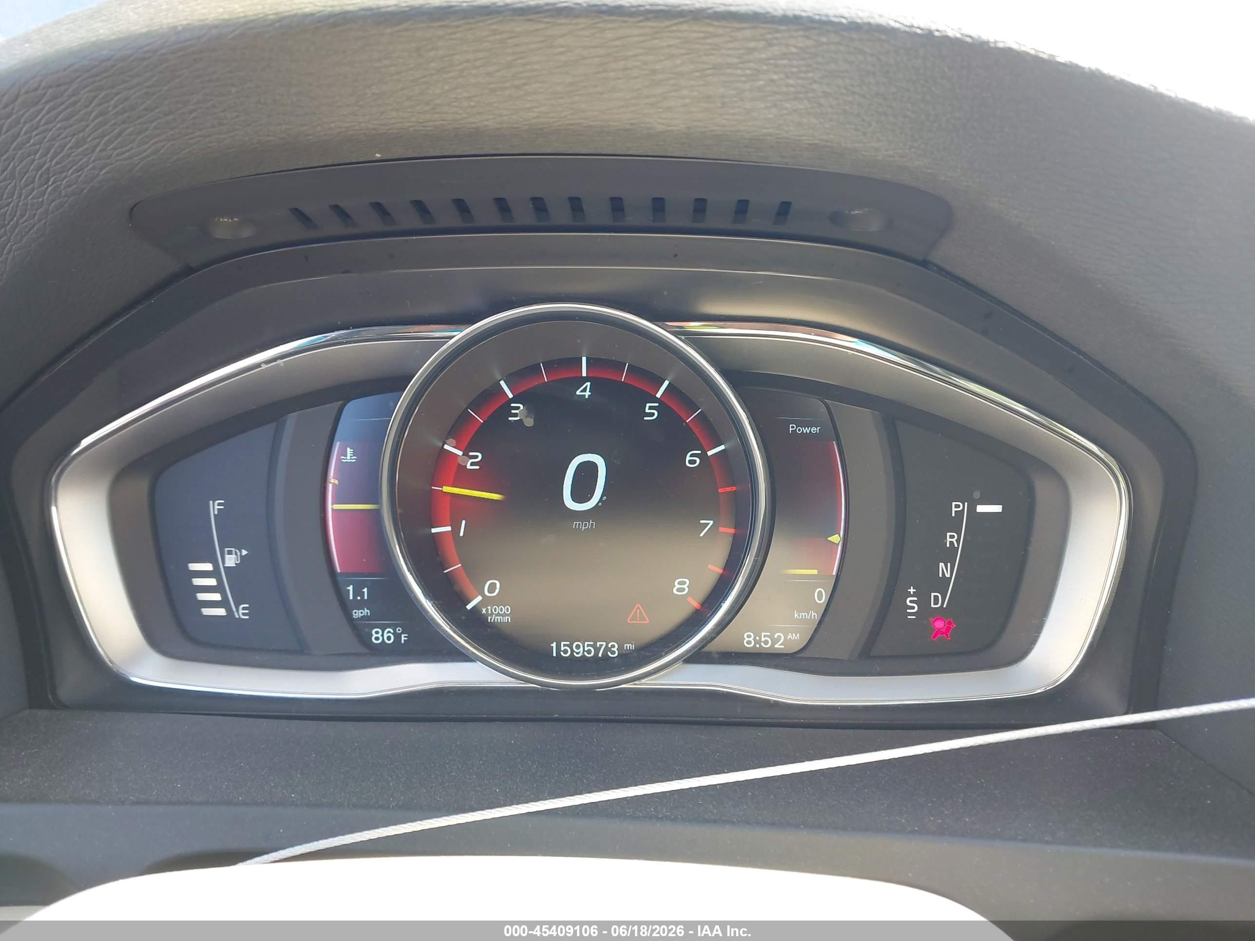 2015 Volvo S60 T5 Premier Синий vin: YV140MFK8F1351916